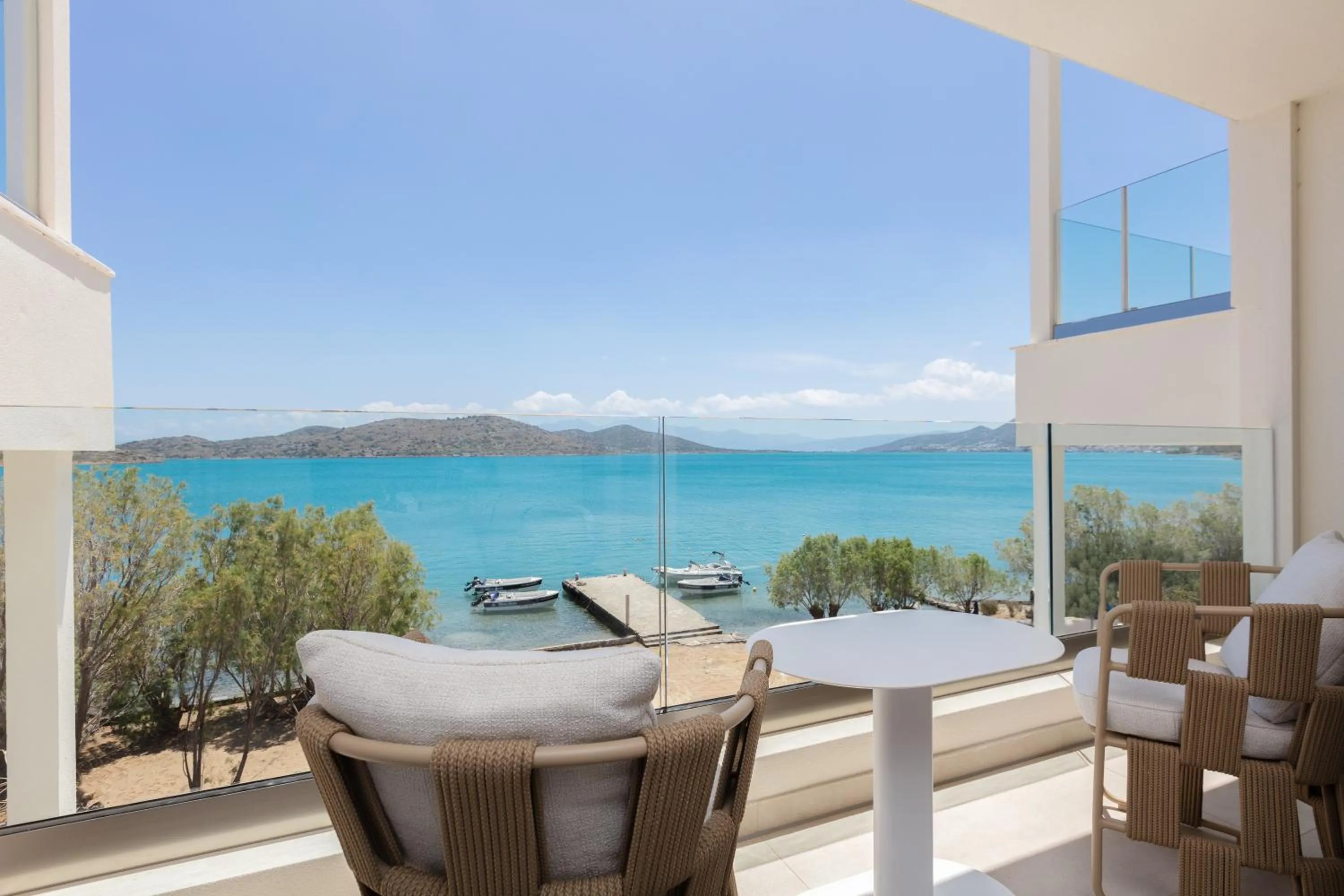 Balcony/Terrace in Naiades Boutique Hotel - Adults Only