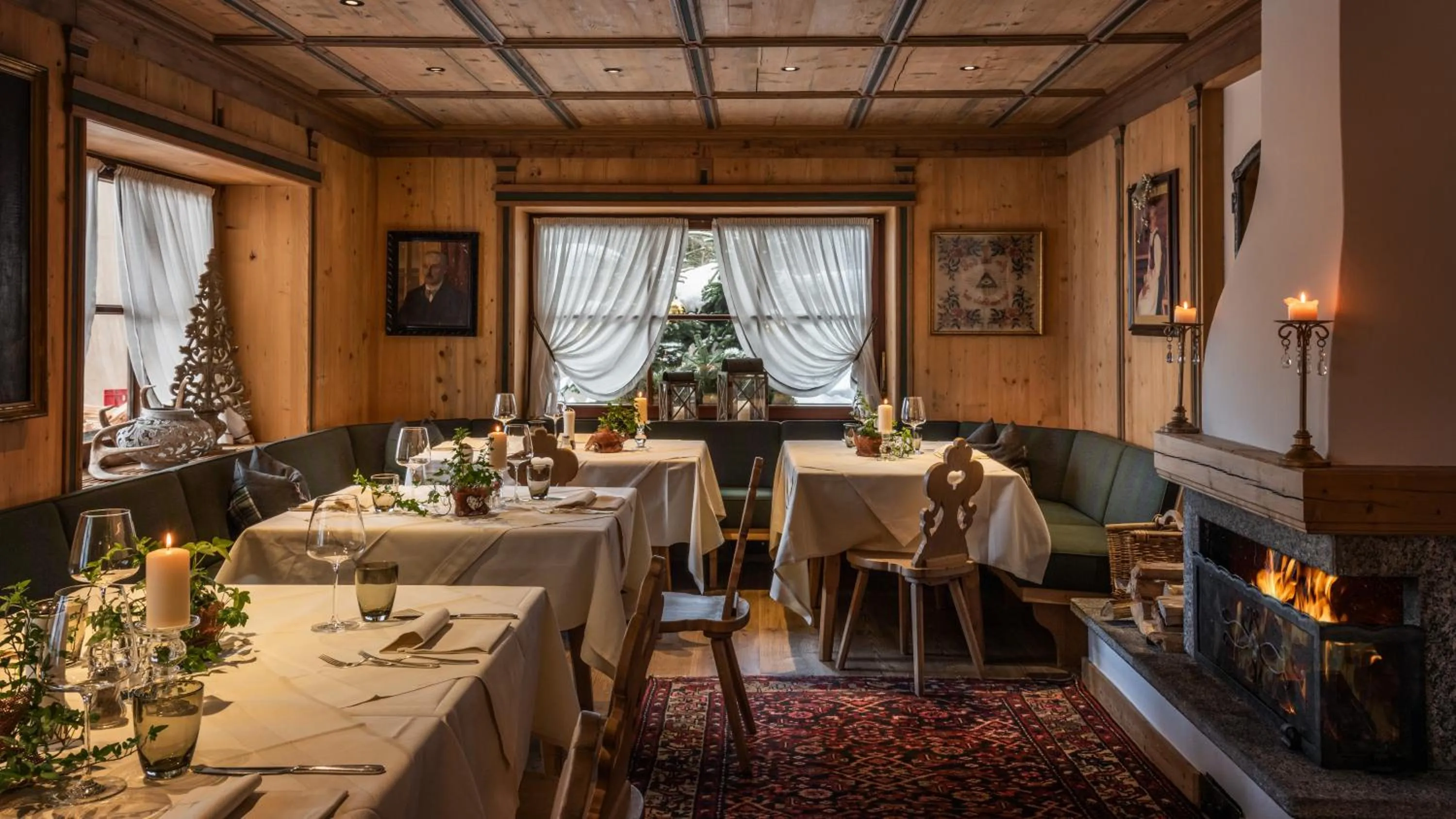 Restaurant/places to eat in Romantik Hotel Santer