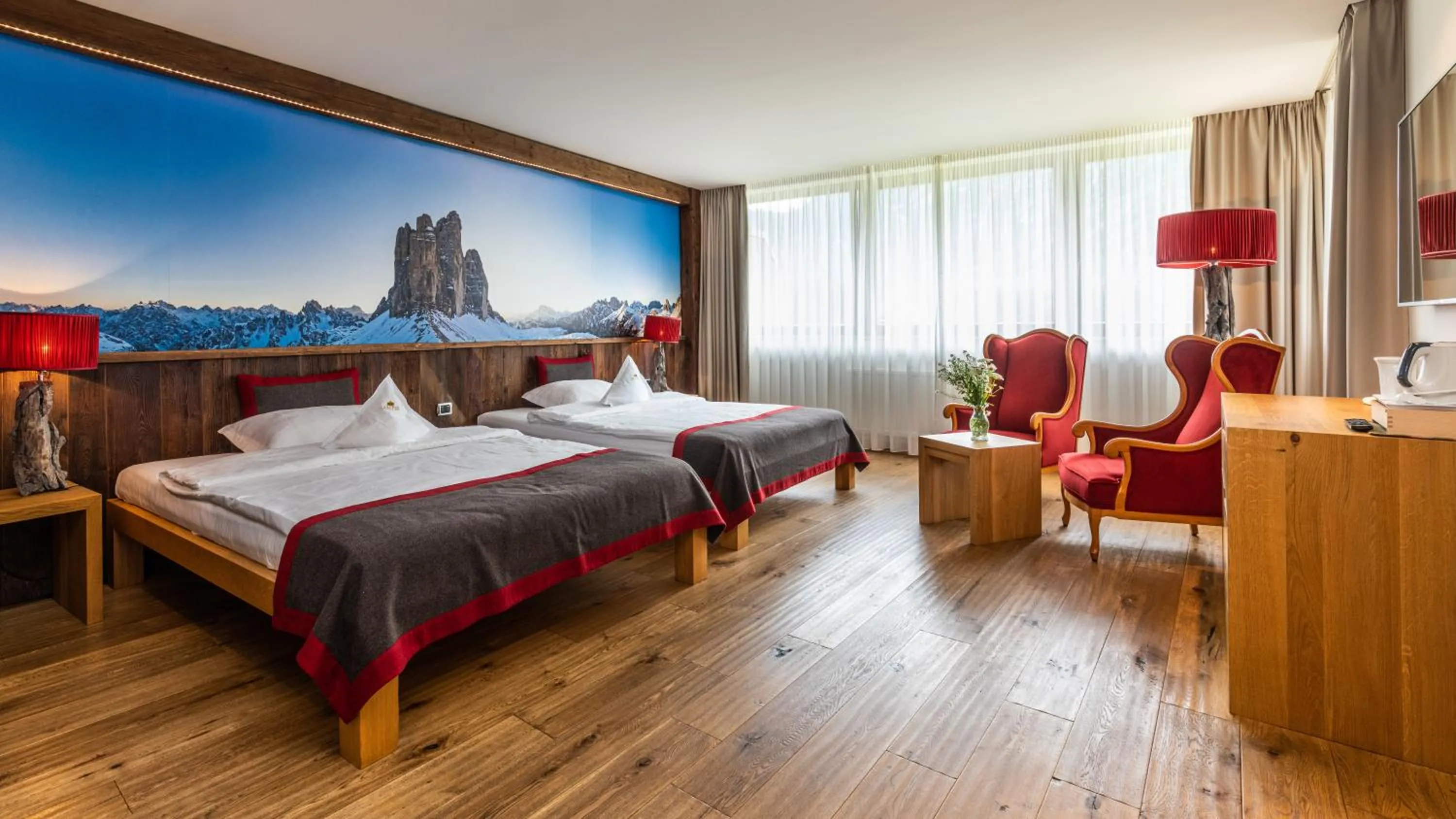 Photo of the whole room, Bed in Romantik Hotel Santer