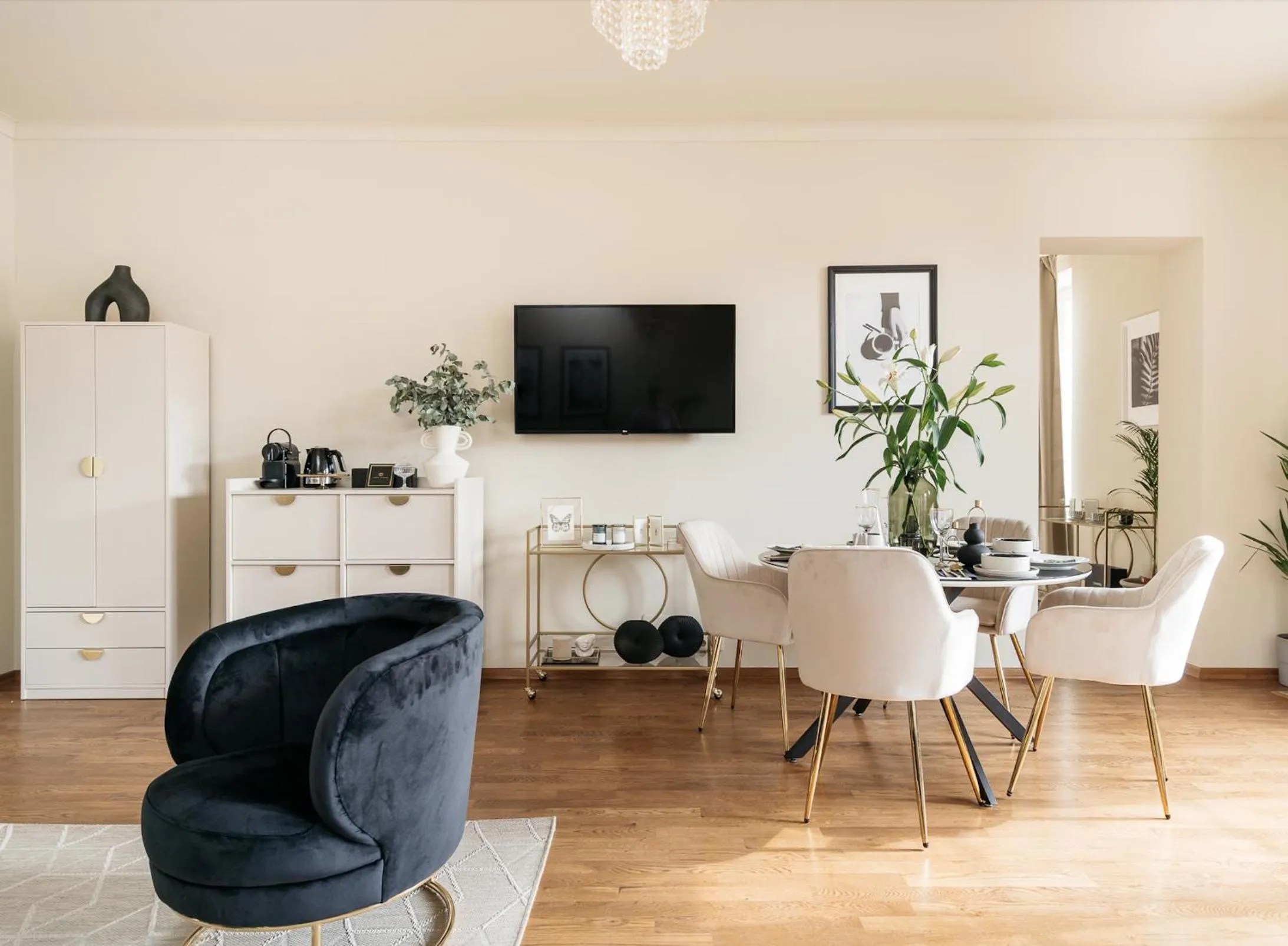 TV and multimedia in Bogoria Residence - LoftAffair Collection