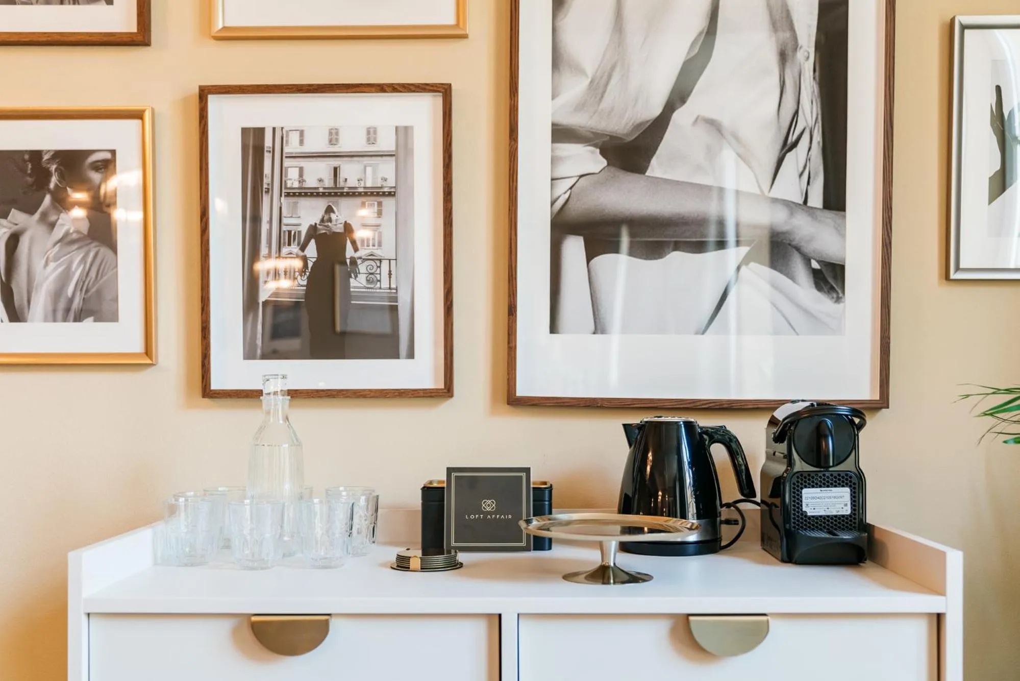 Coffee/tea facilities in Bogoria Residence - LoftAffair Collection