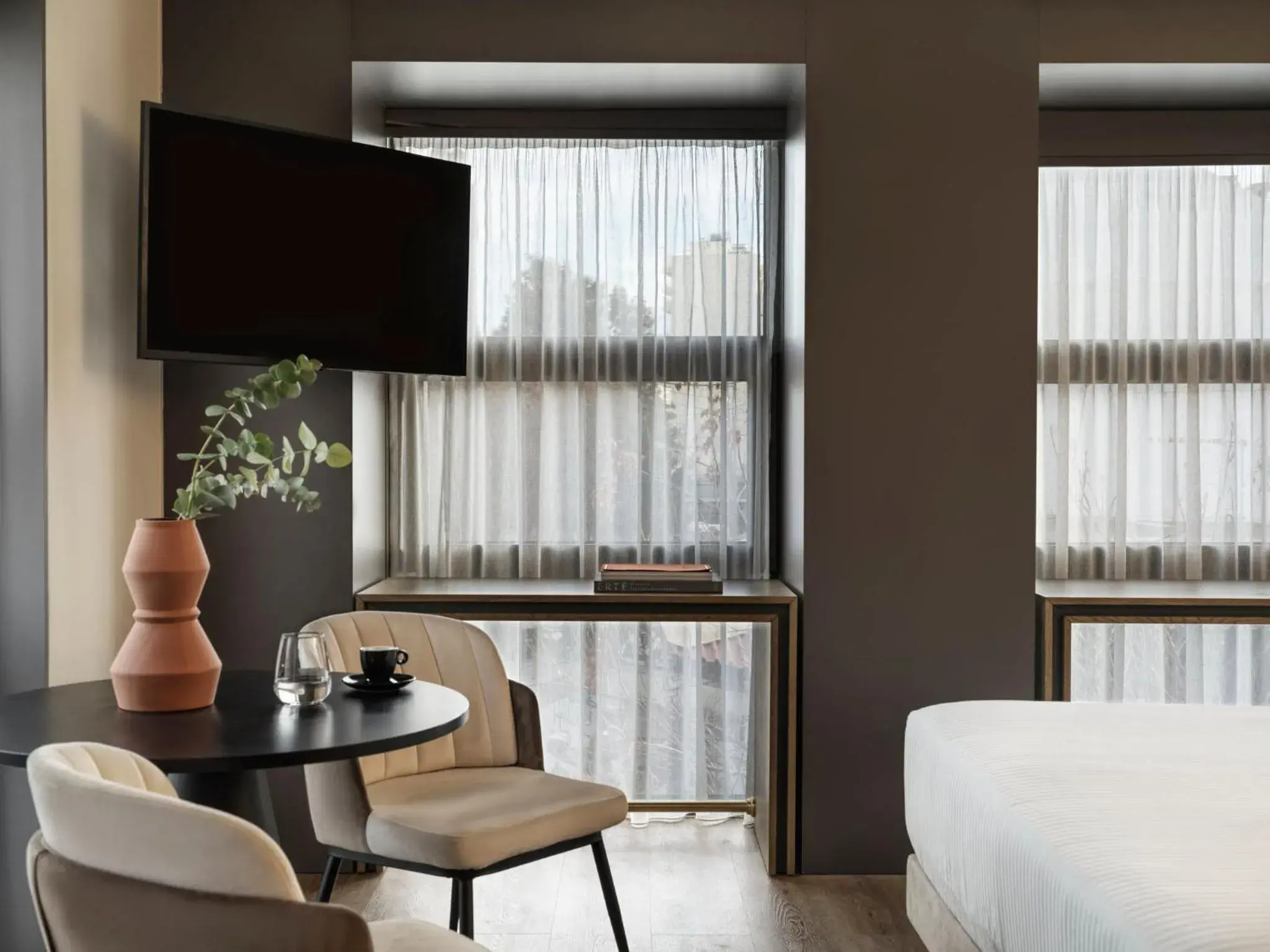 Deluxe Twin Room with Balcony and Courtyard View - single occupancy in The Chania Hotel Crete, Vignette Collection Deluxe Twin Room with Balcony and Courtyard View - single occupancy in The Chania Hotel Crete, Vignette Collection