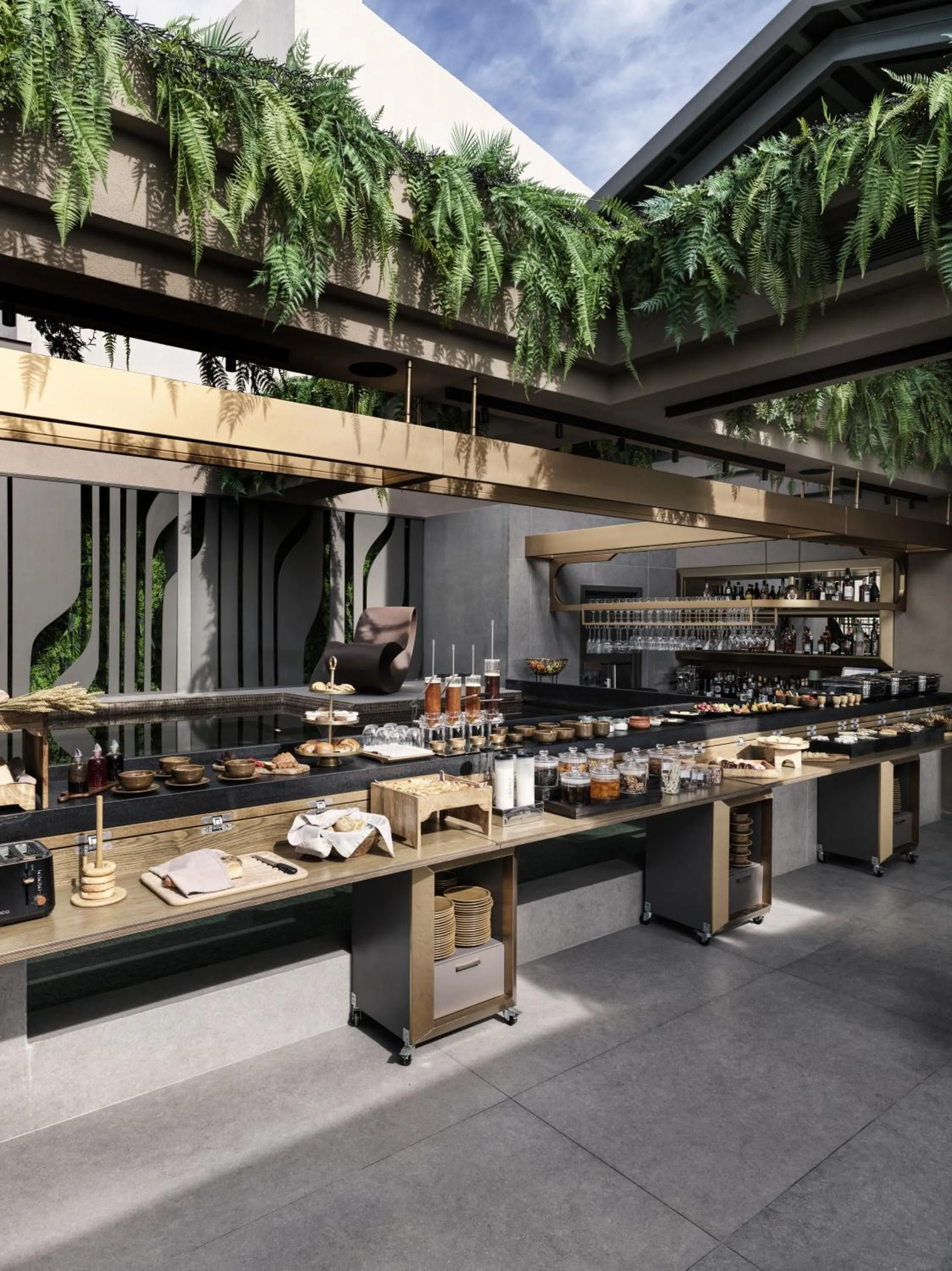 Buffet breakfast in The Chania Hotel Crete, Vignette Collection