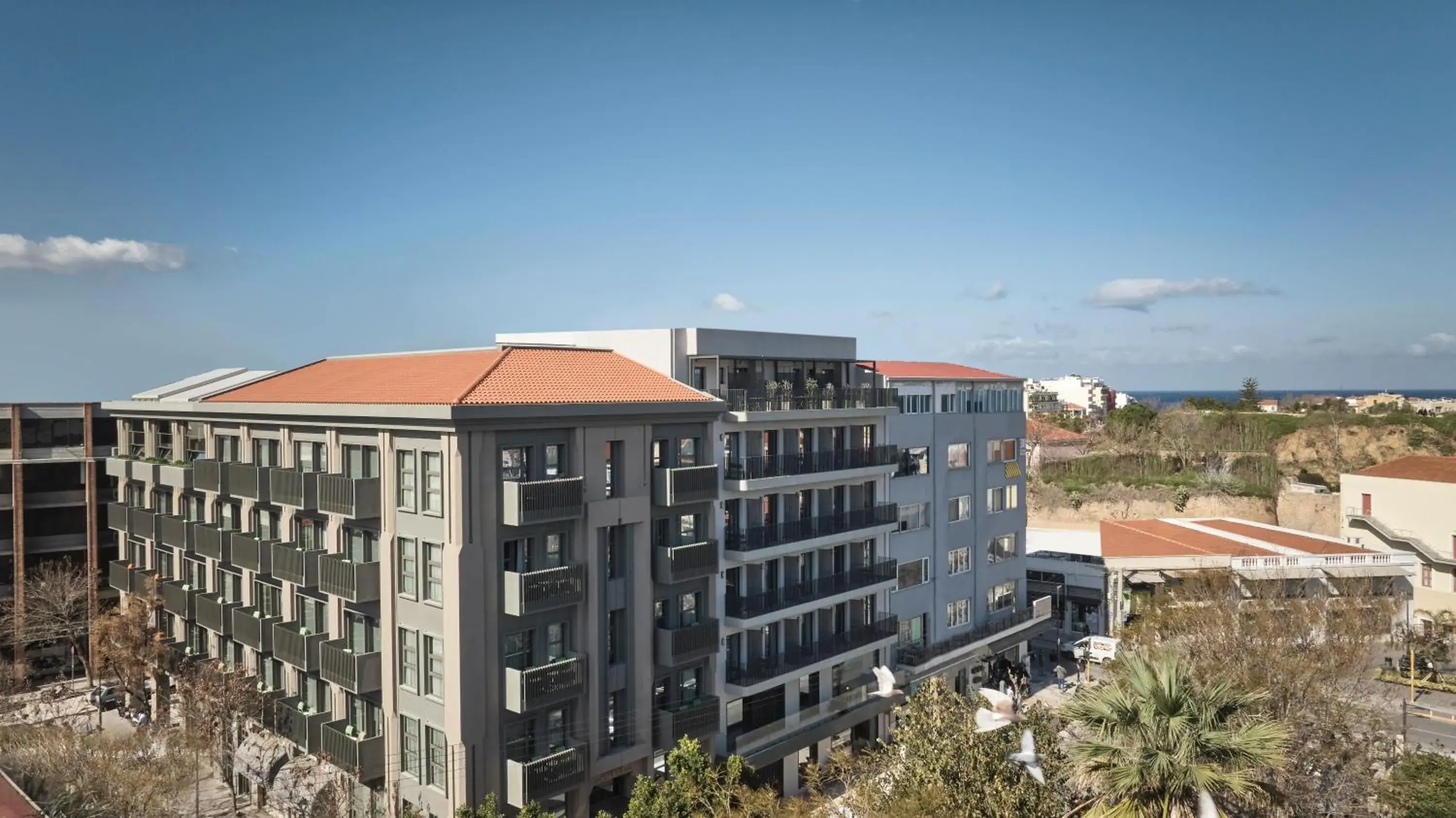 Bird's eye view in The Chania Hotel Crete, Vignette Collection Bird's eye view in The Chania Hotel Crete, Vignette Collection
