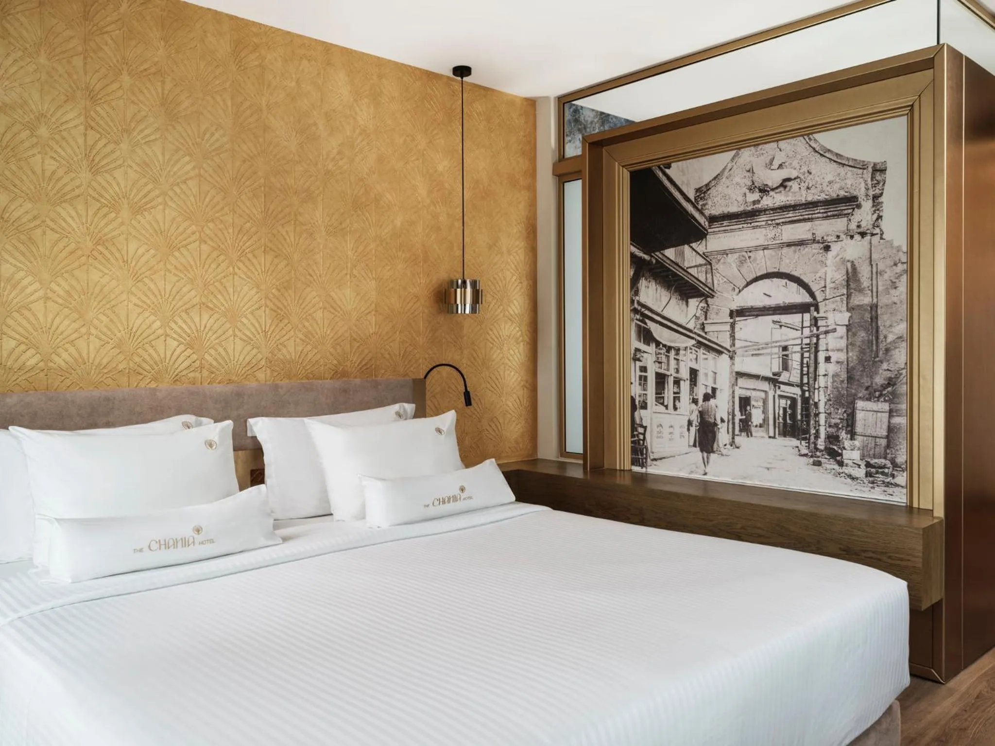 Photo of the whole room, Bed in The Chania Hotel Crete, Vignette Collection