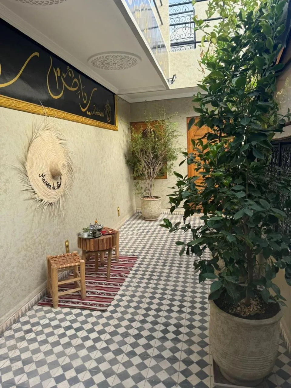 Patio in Riad Rodaina & SPA