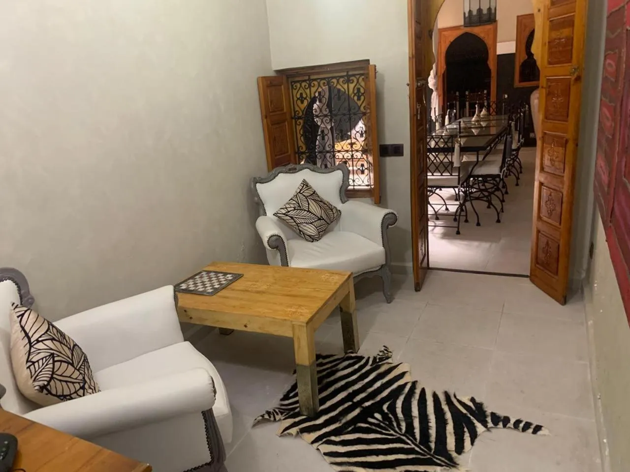 Living room in Riad Rodaina & SPA