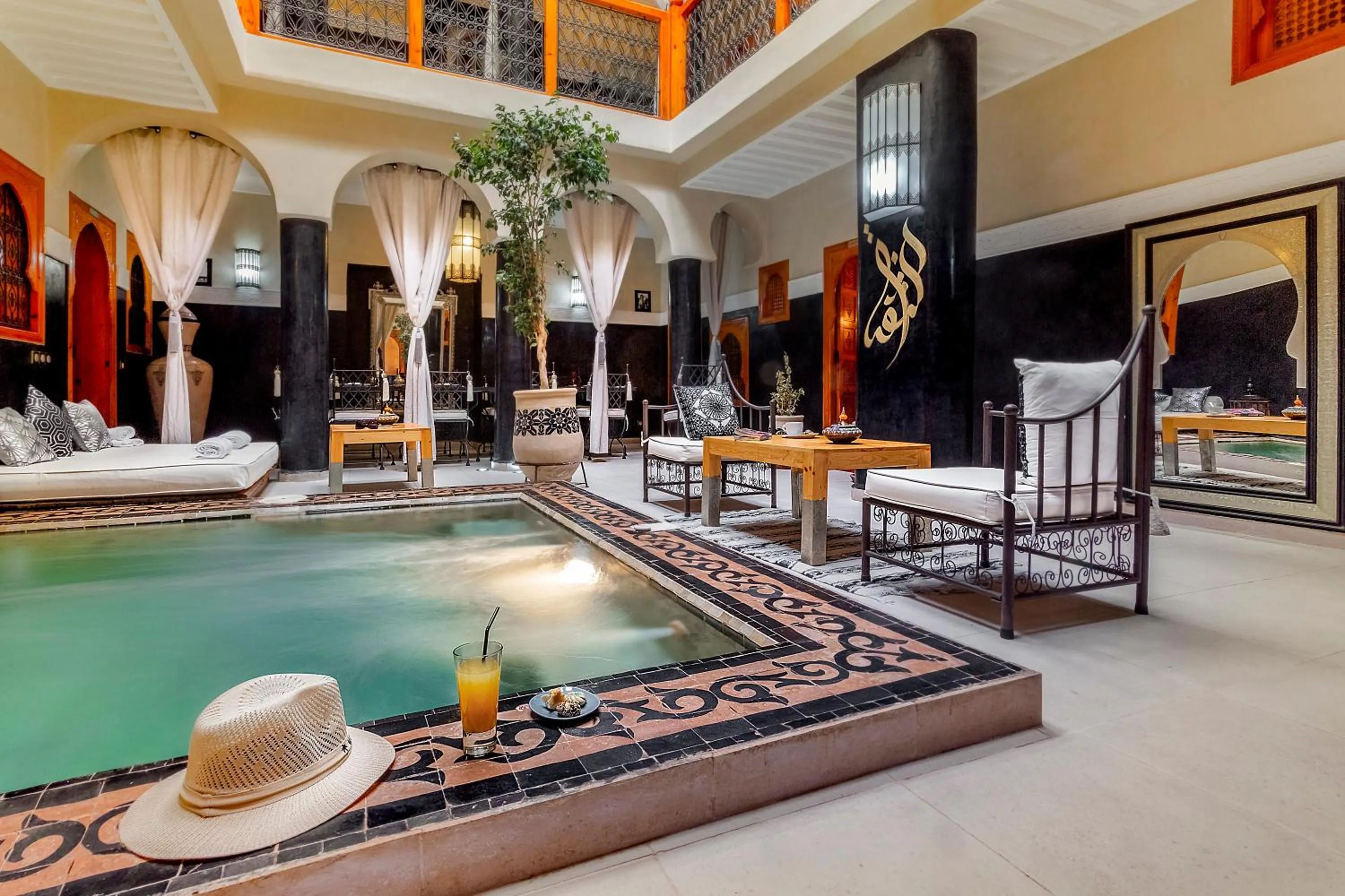 Swimming pool in Riad Rodaina & SPA