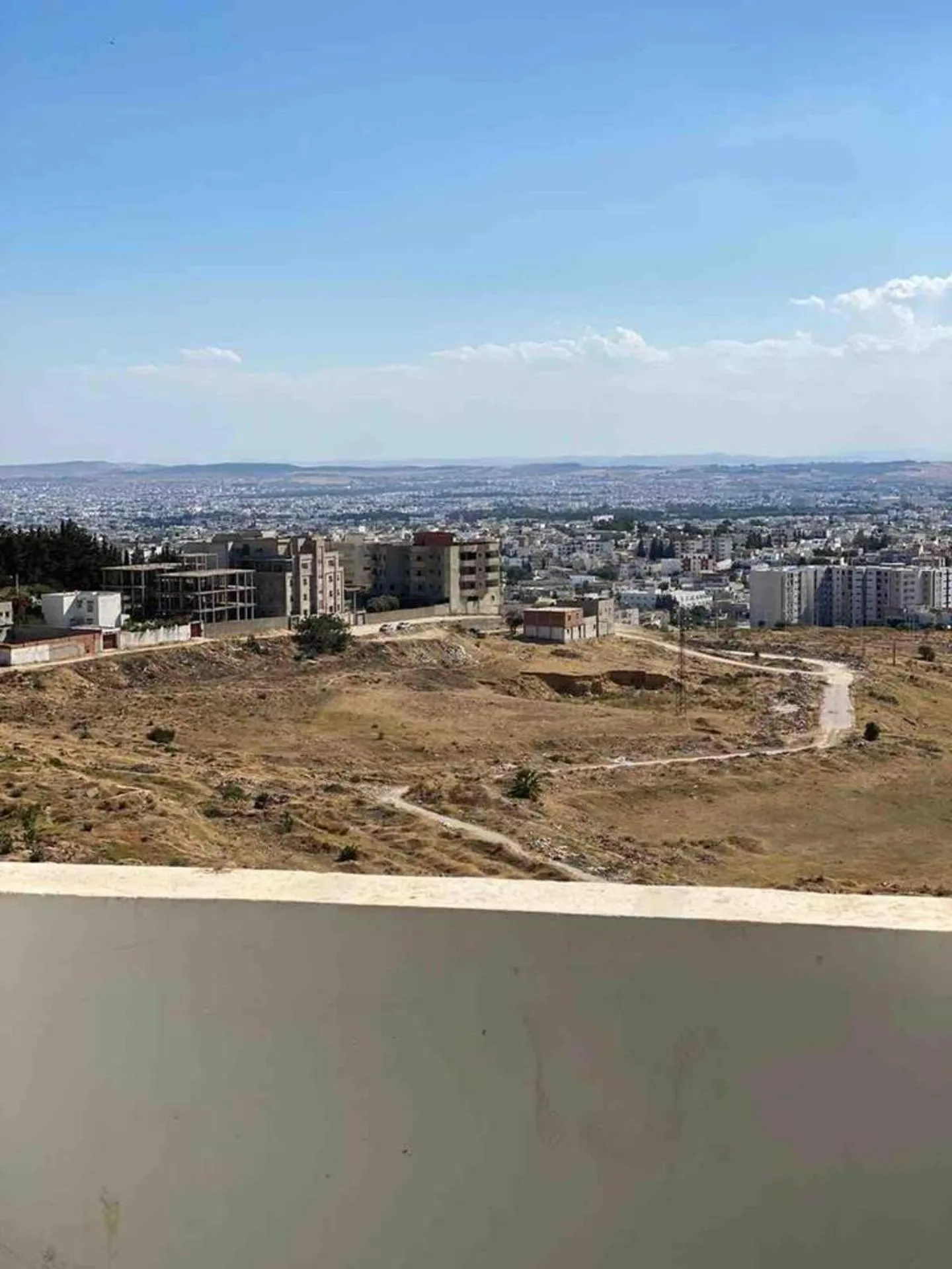 Balcony/Terrace in Charming 1-Bed Apartment in Tunis close to centre