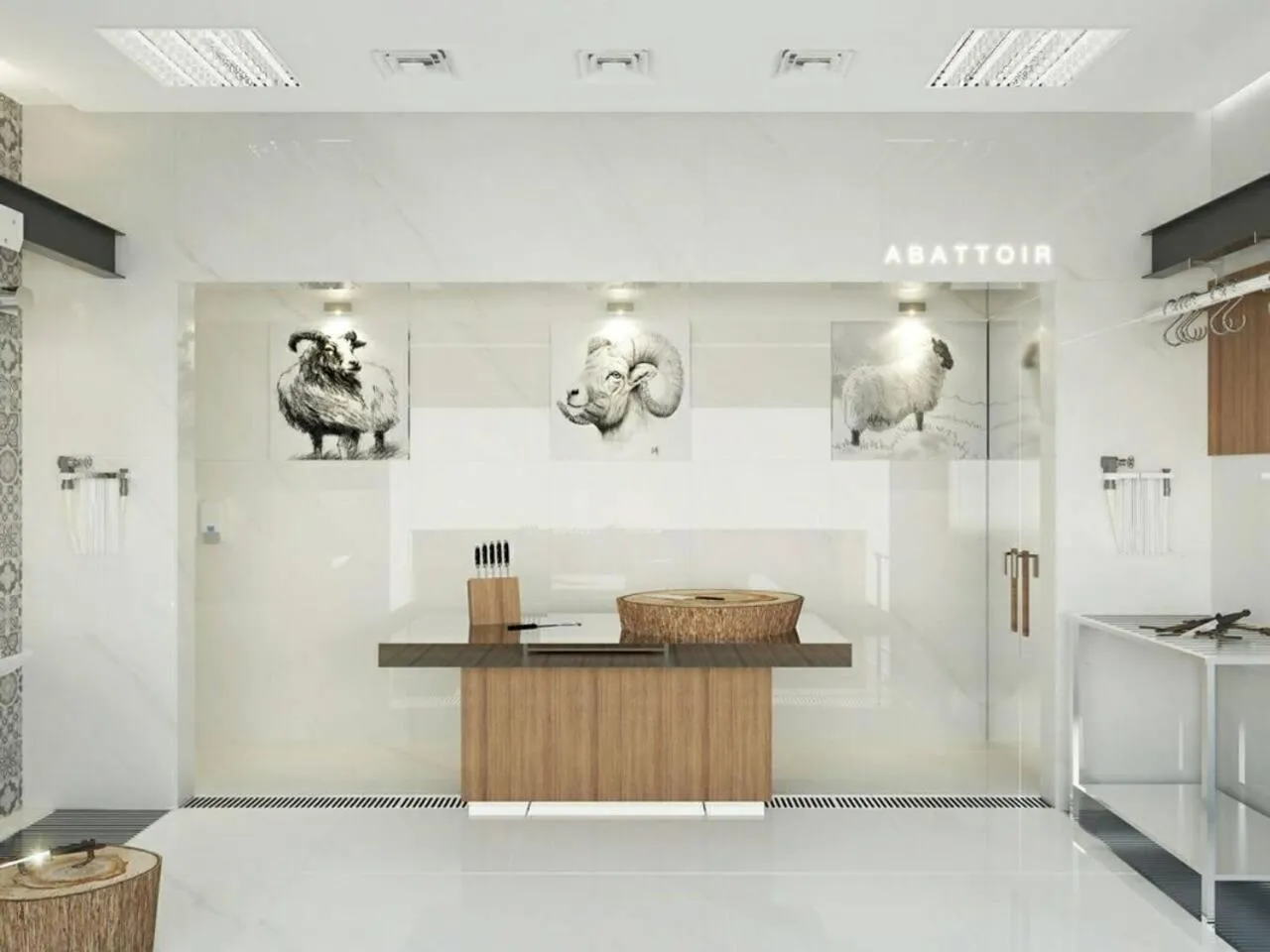 Bathroom in Charming 1-Bed Apartment in Tunis close to centre