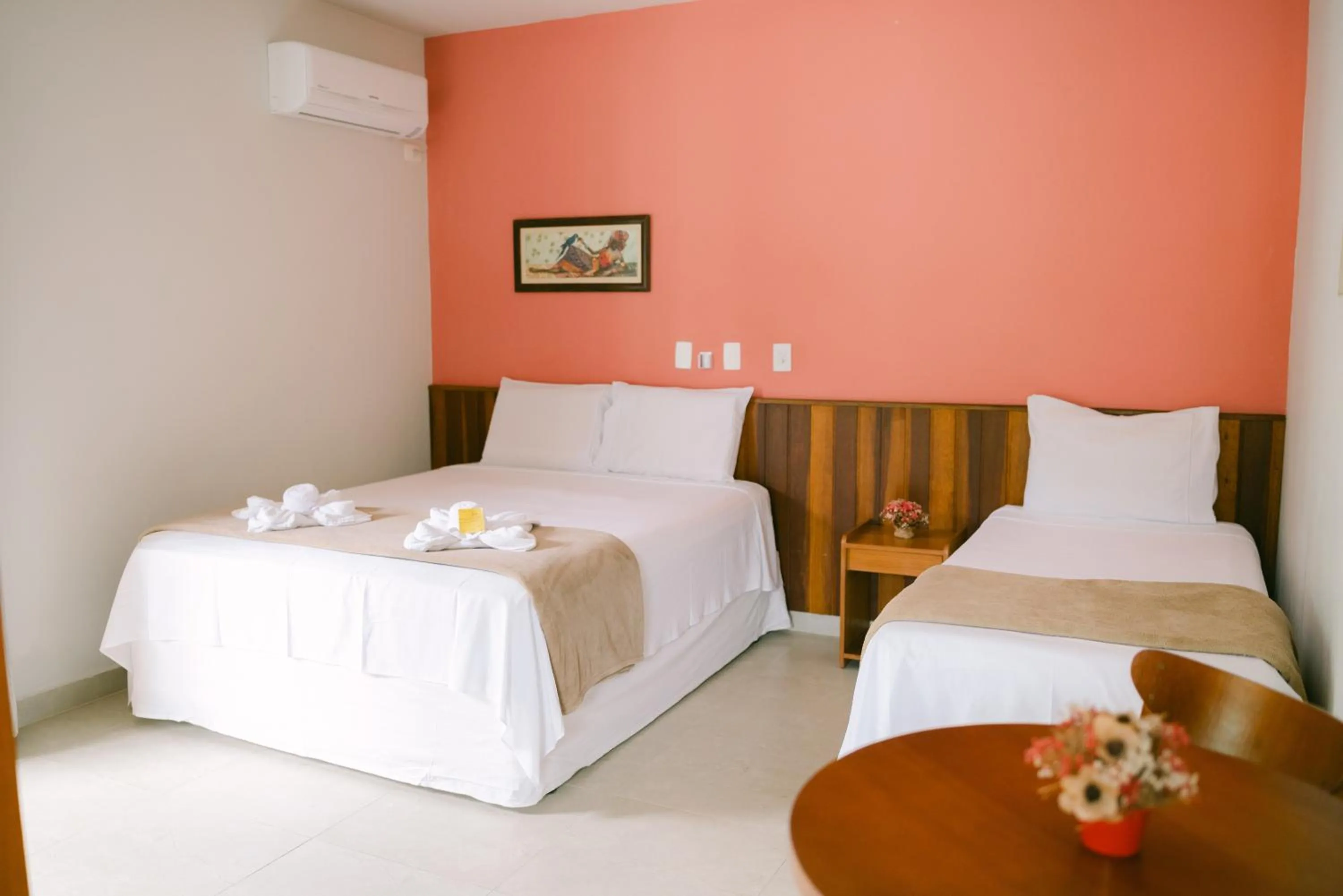 Bed in Hotel Kiribati Maresias