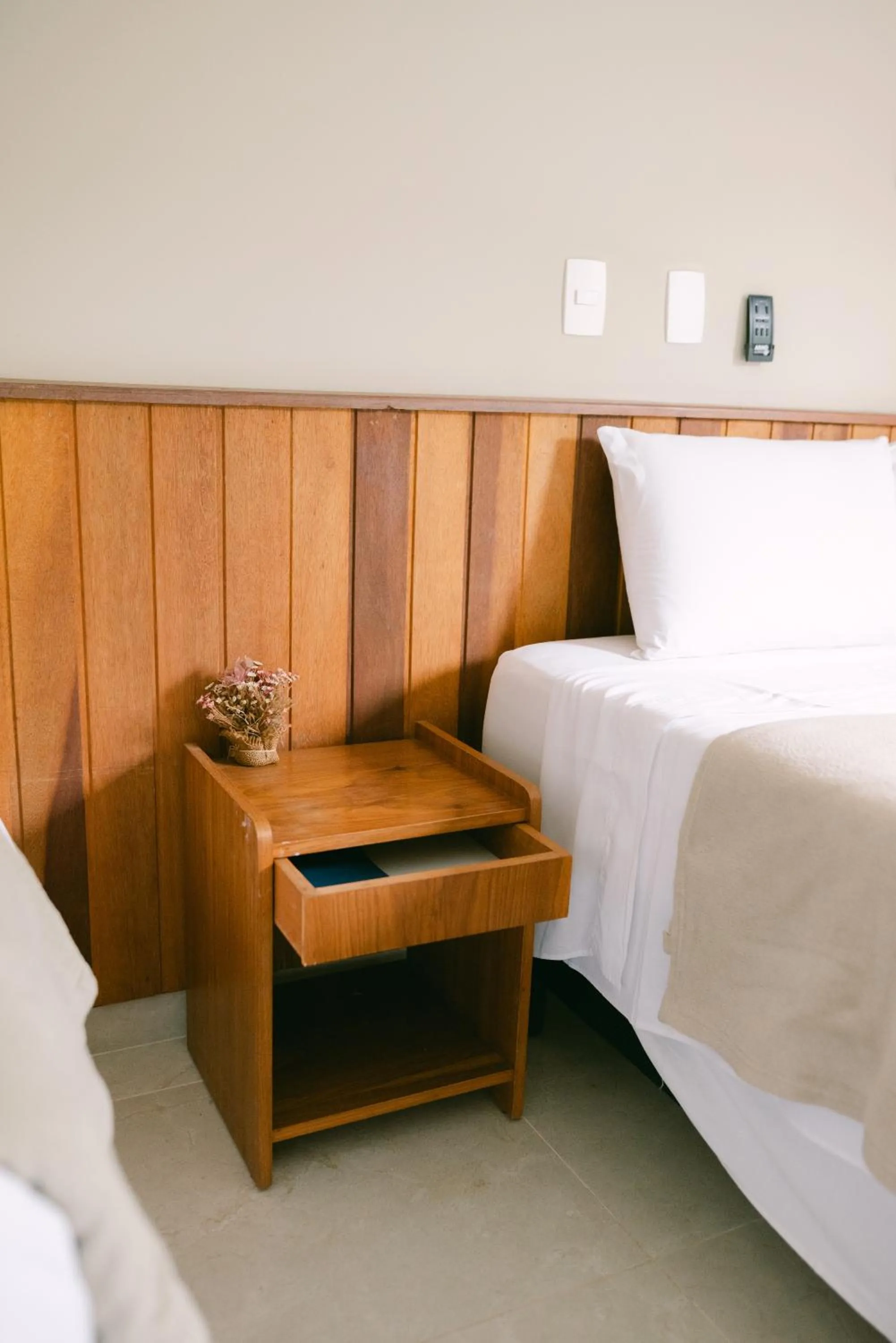 Bed in Hotel Kiribati Maresias