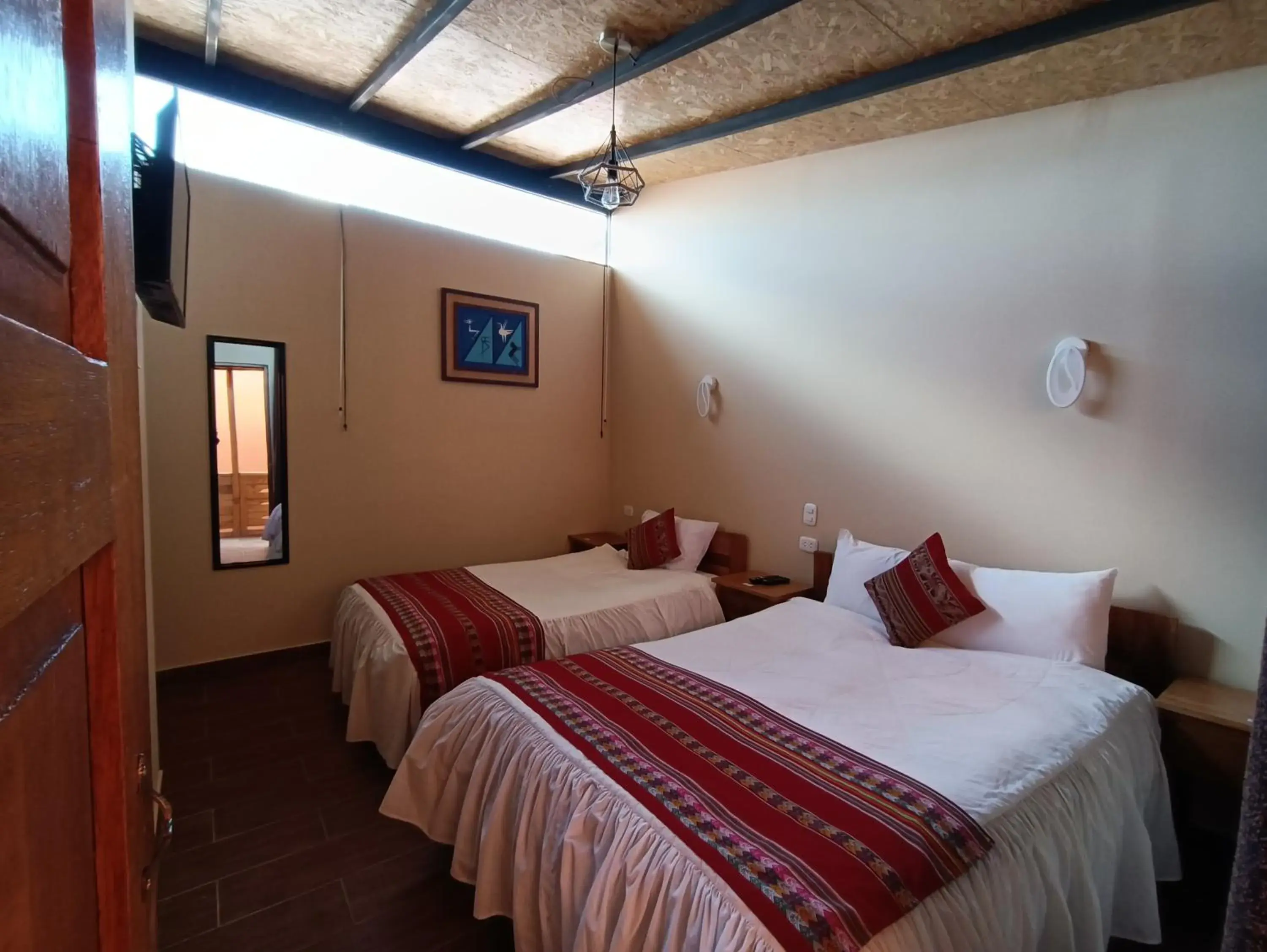 Bed in La Posada del Viajero Bed in La Posada del Viajero