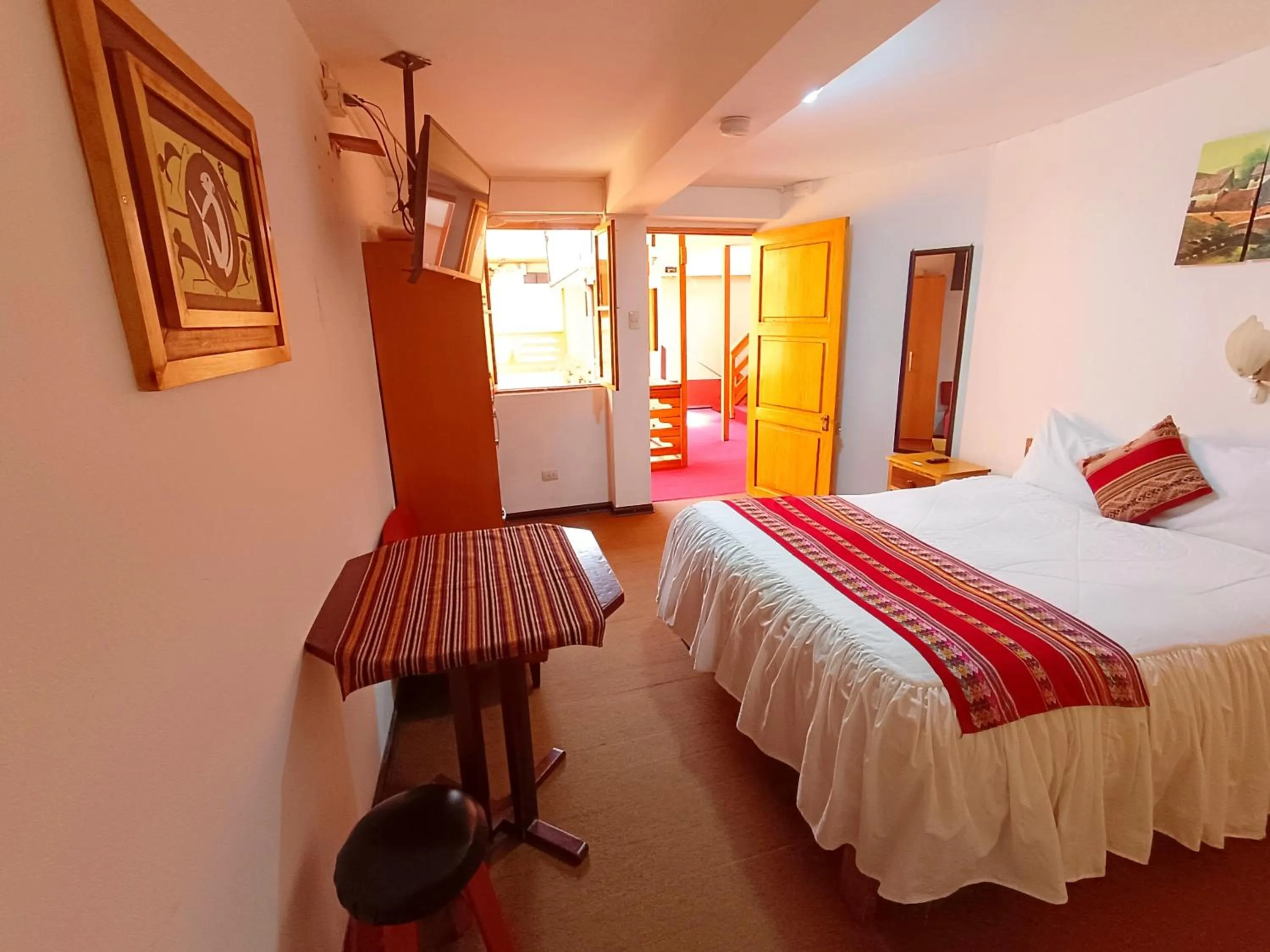 Bed in La Posada del Viajero