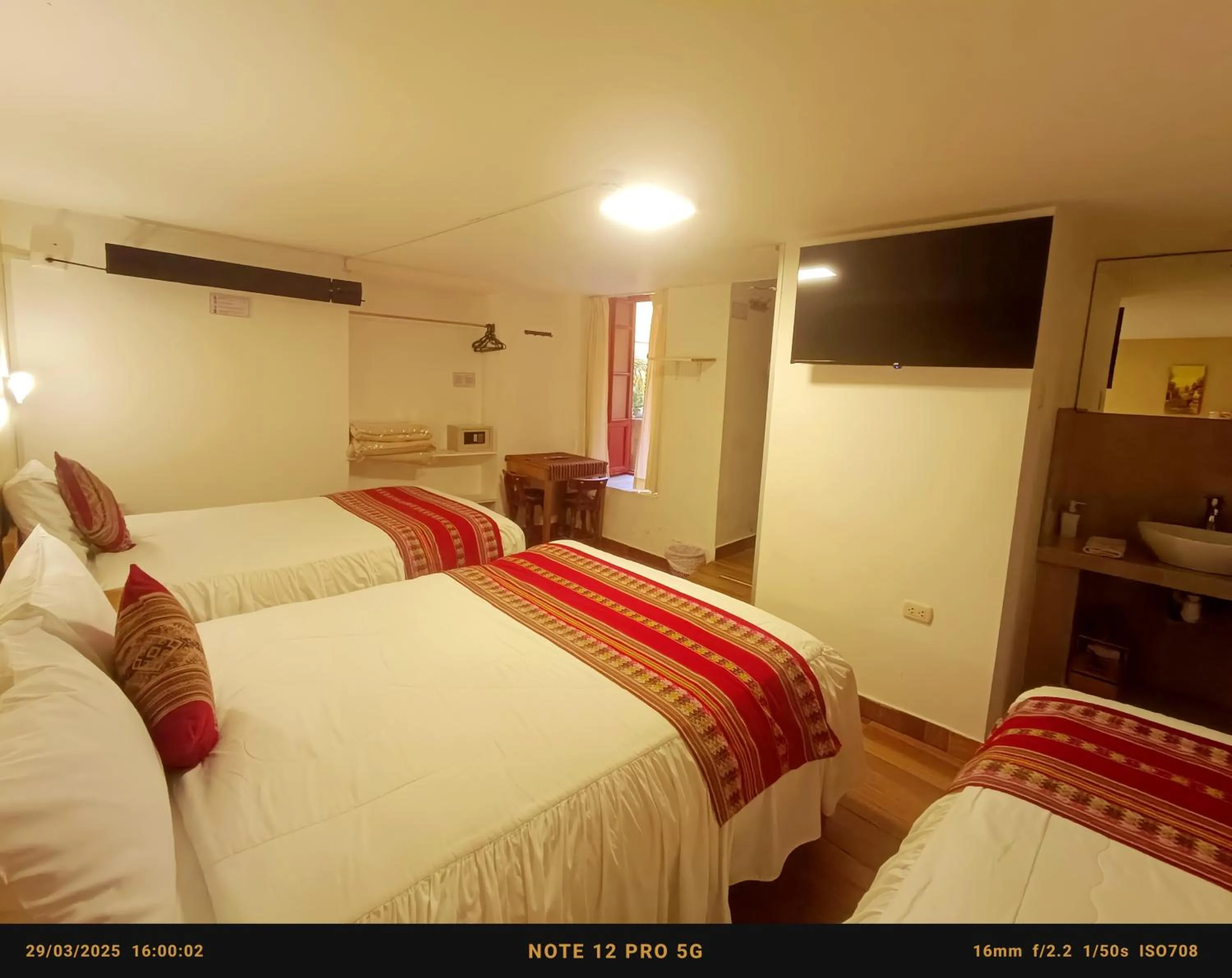 Decorative detail, Bed in La Posada del Viajero