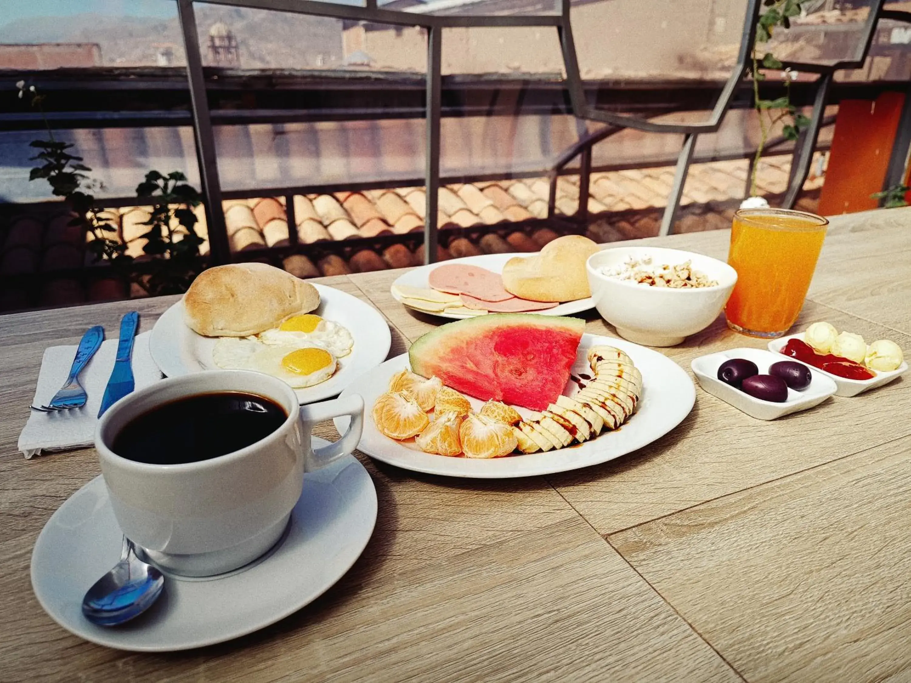 Food in La Posada del Viajero Food in La Posada del Viajero