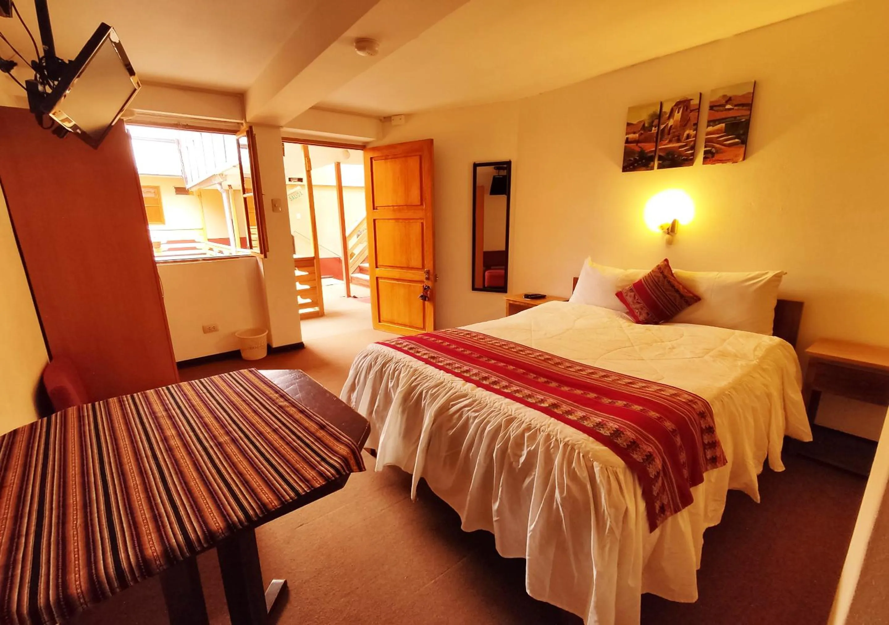 Bed in La Posada del Viajero