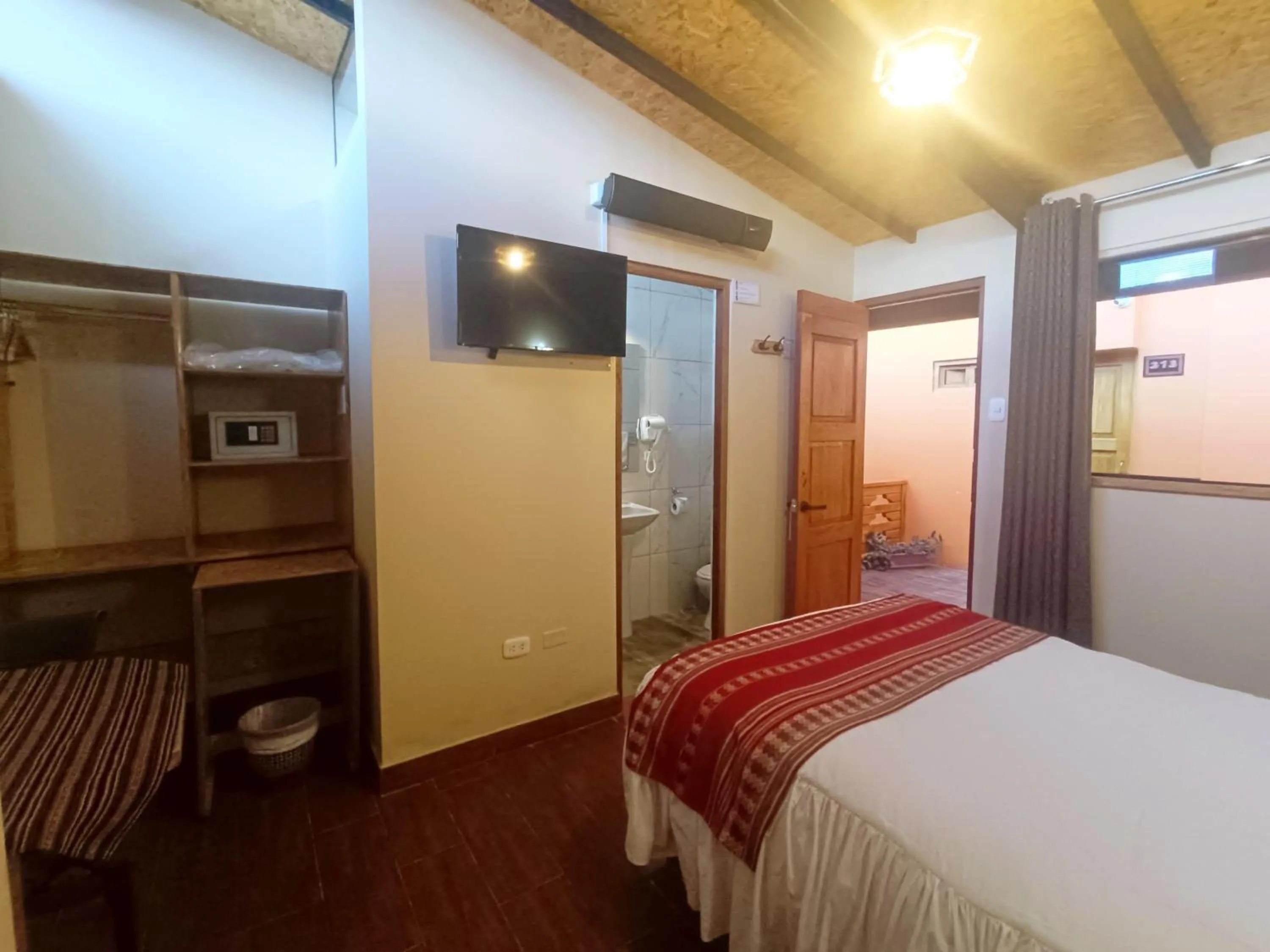 Bed in La Posada del Viajero