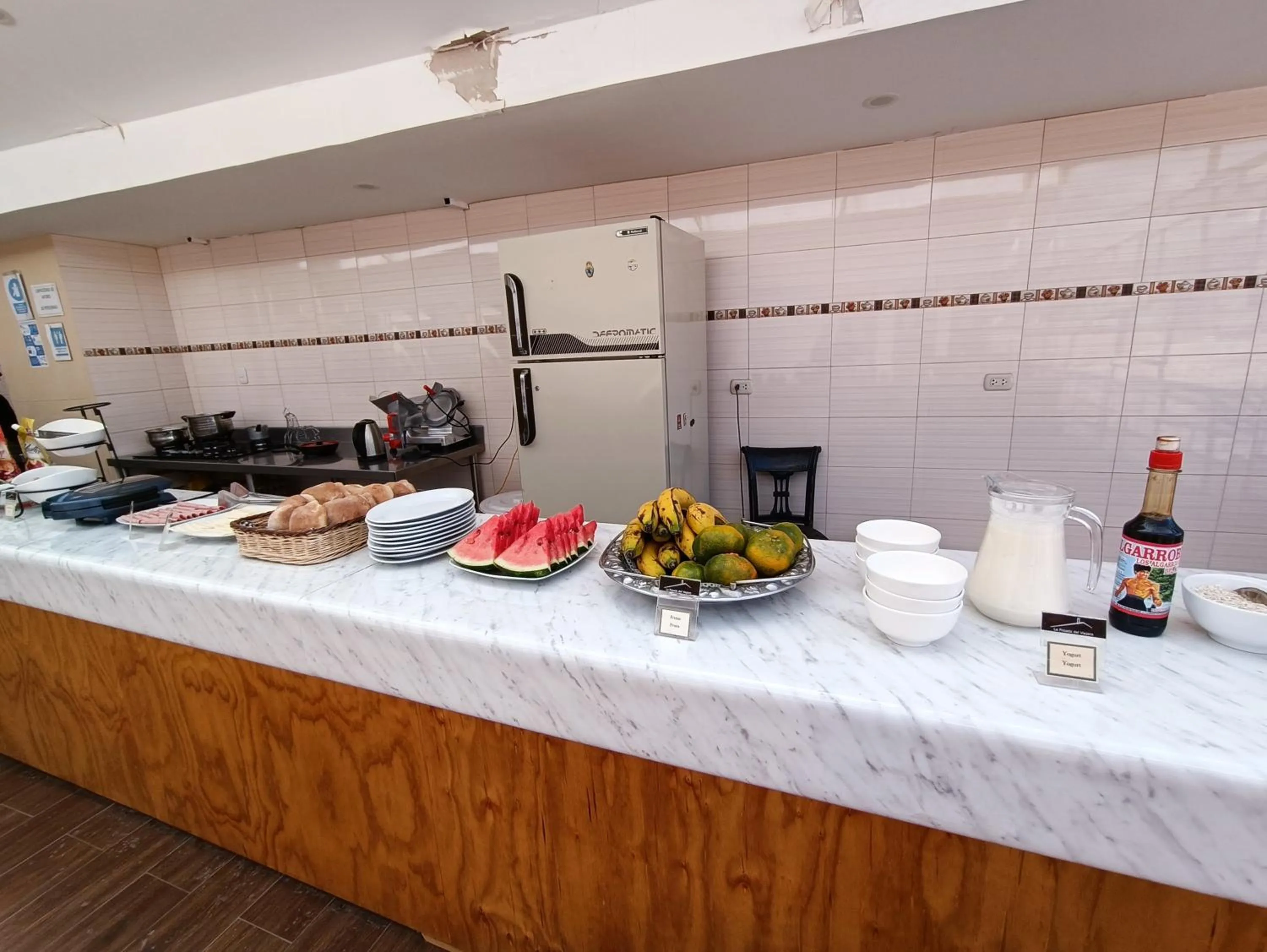 Kitchen or kitchenette in La Posada del Viajero