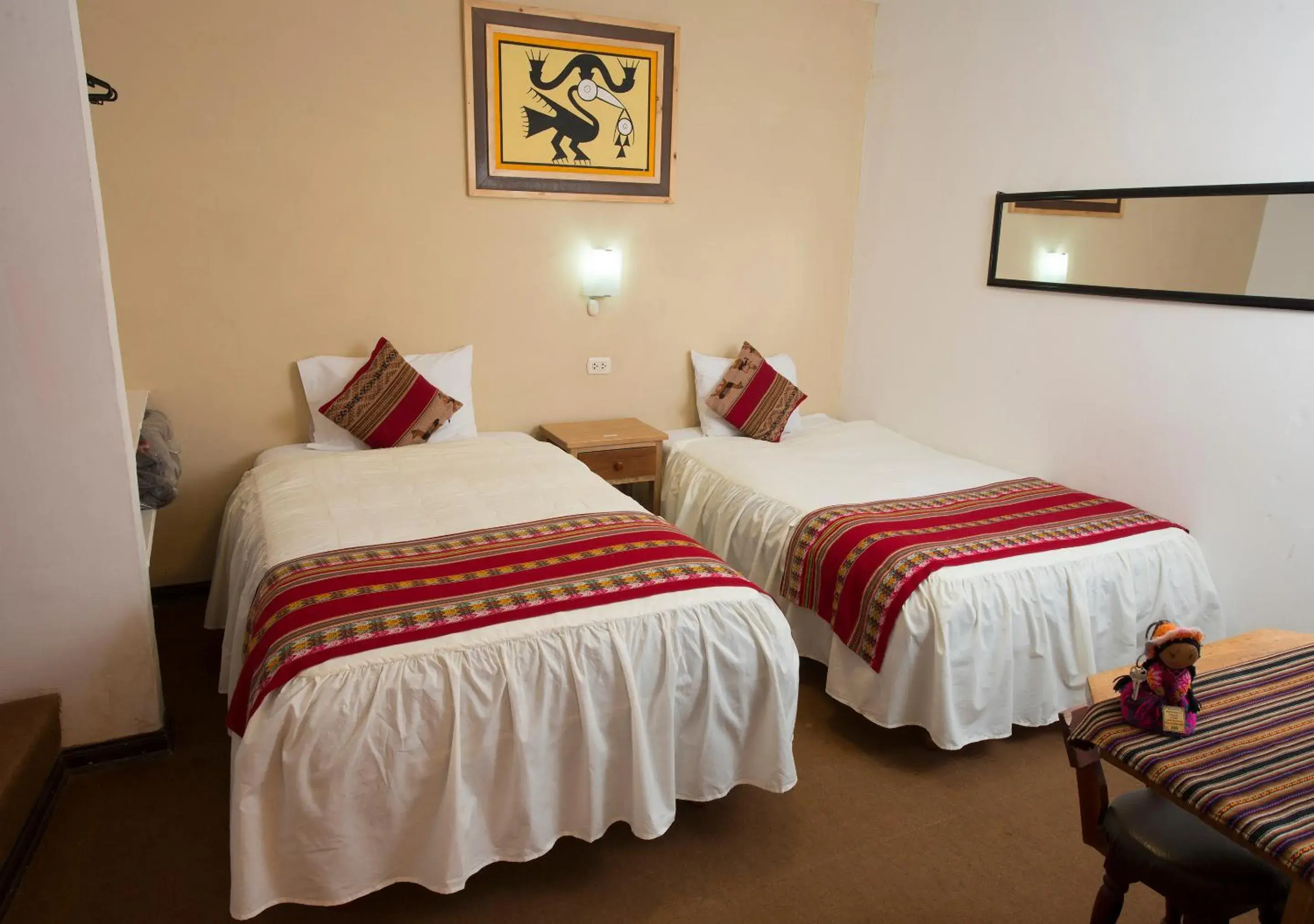 Bed in La Posada del Viajero Bed in La Posada del Viajero