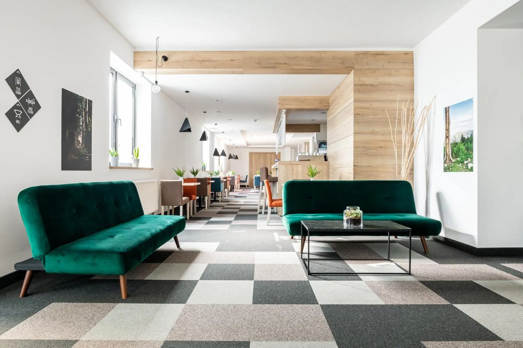 Lobby or reception in Hotel Vestina