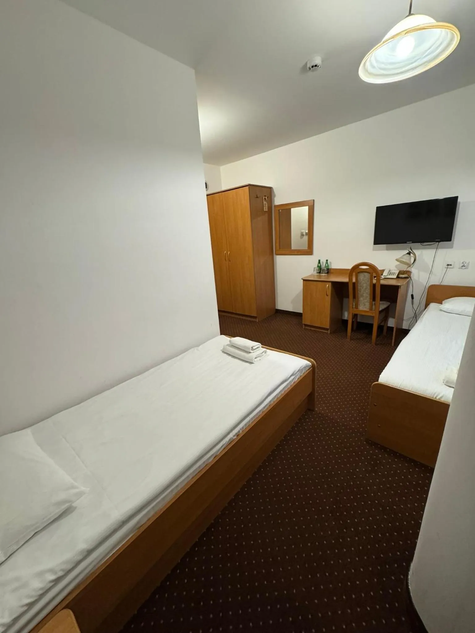 Bed in Hotel Vestina