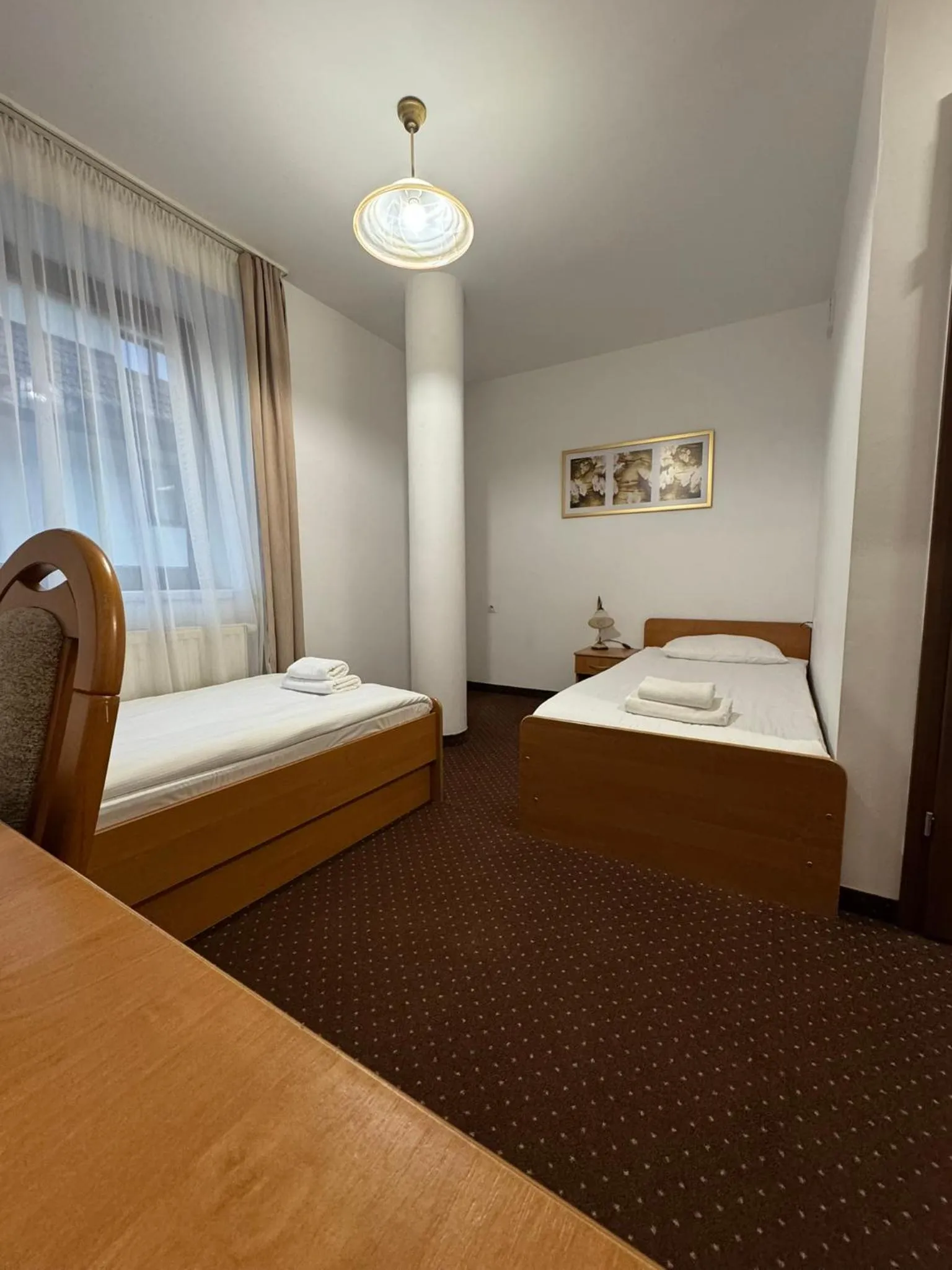 Bed in Hotel Vestina