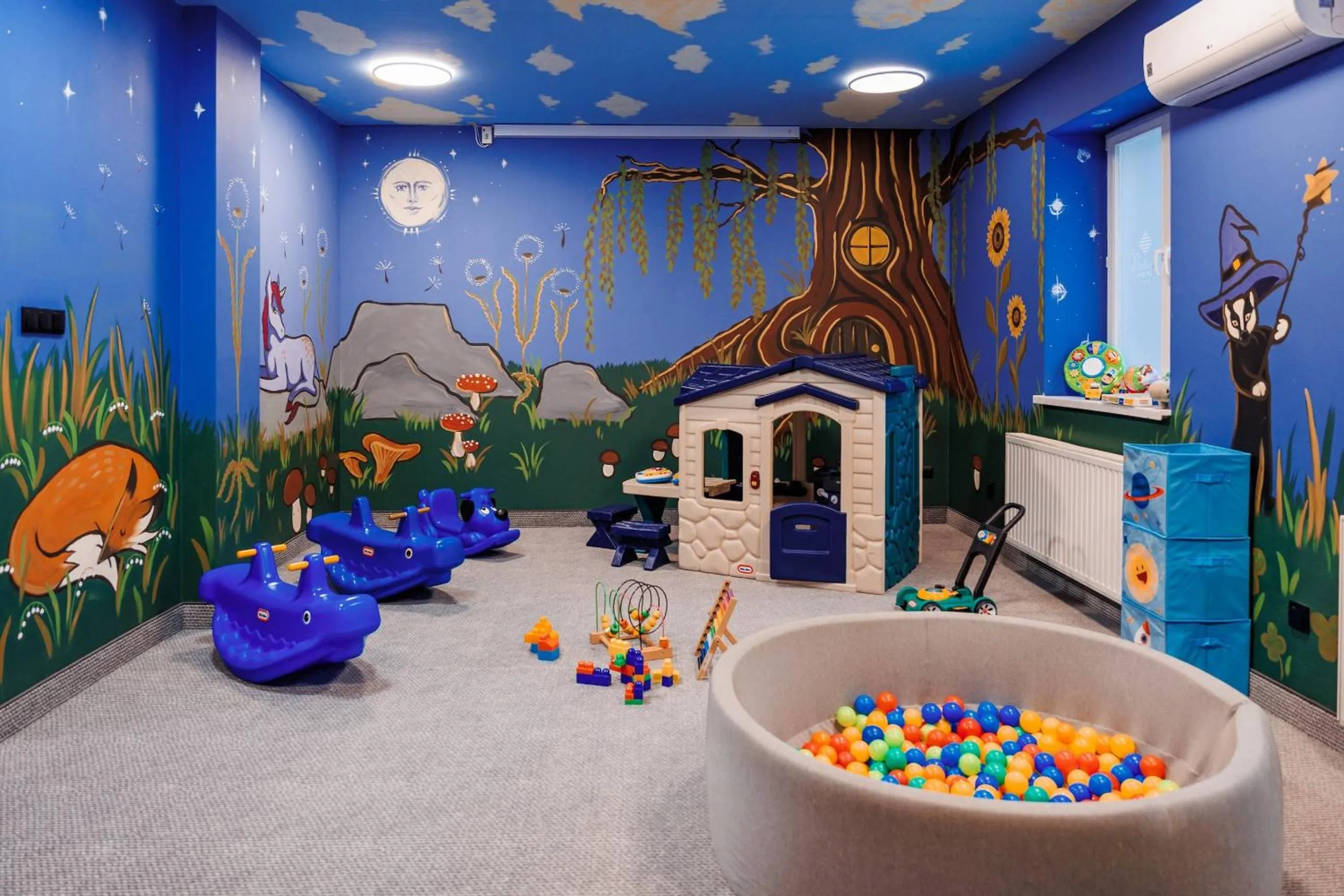 Children play ground in Hotel Vestina