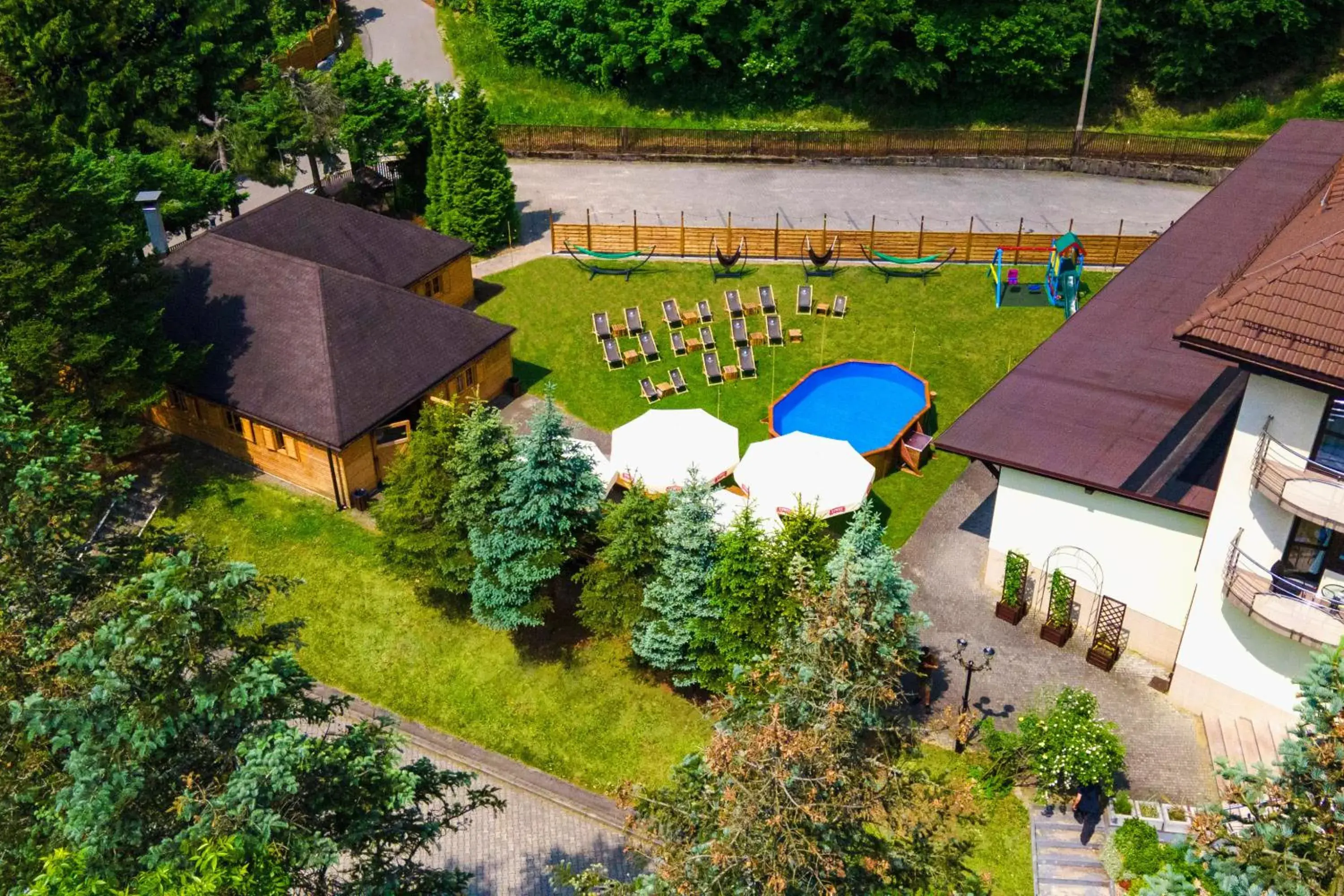 Swimming pool in Hotel Vestina Swimming pool in Hotel Vestina