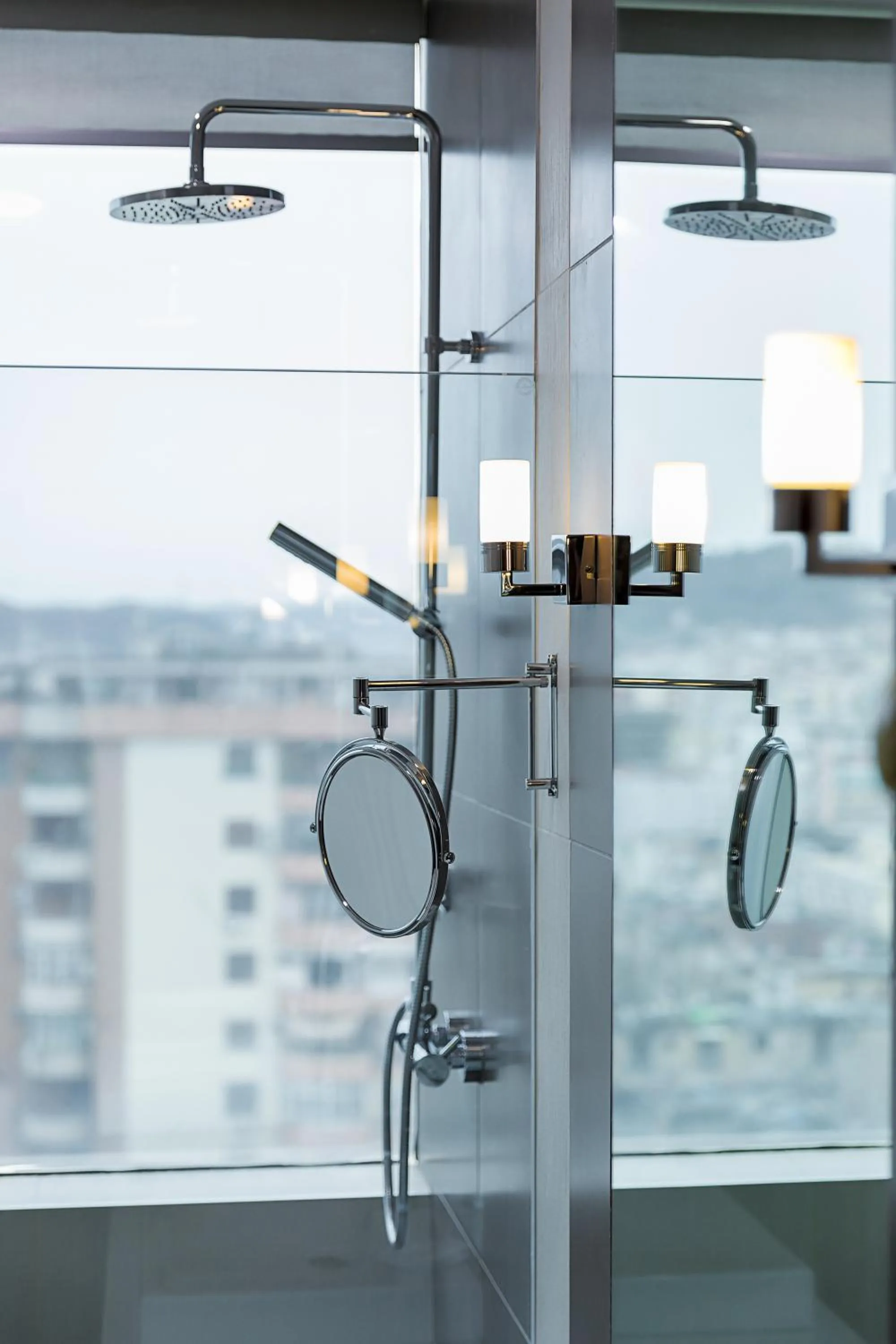 Shower in La Bohème Hotel