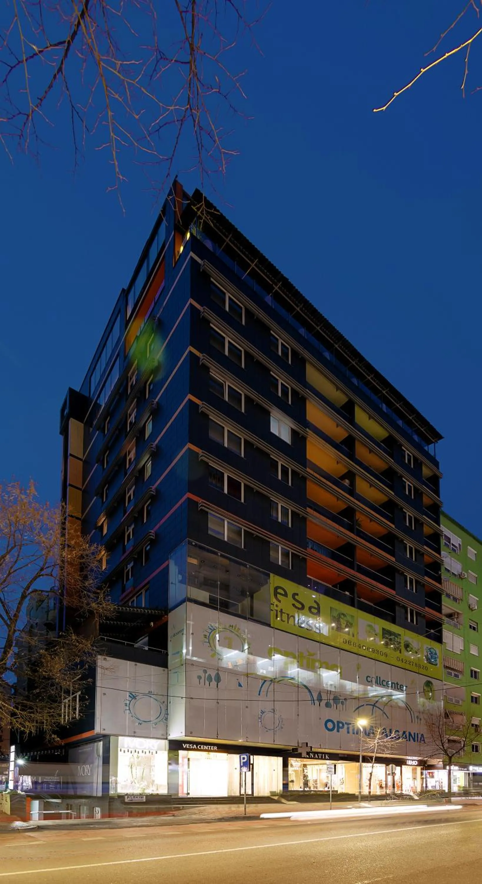 Property building in La Bohème Hotel