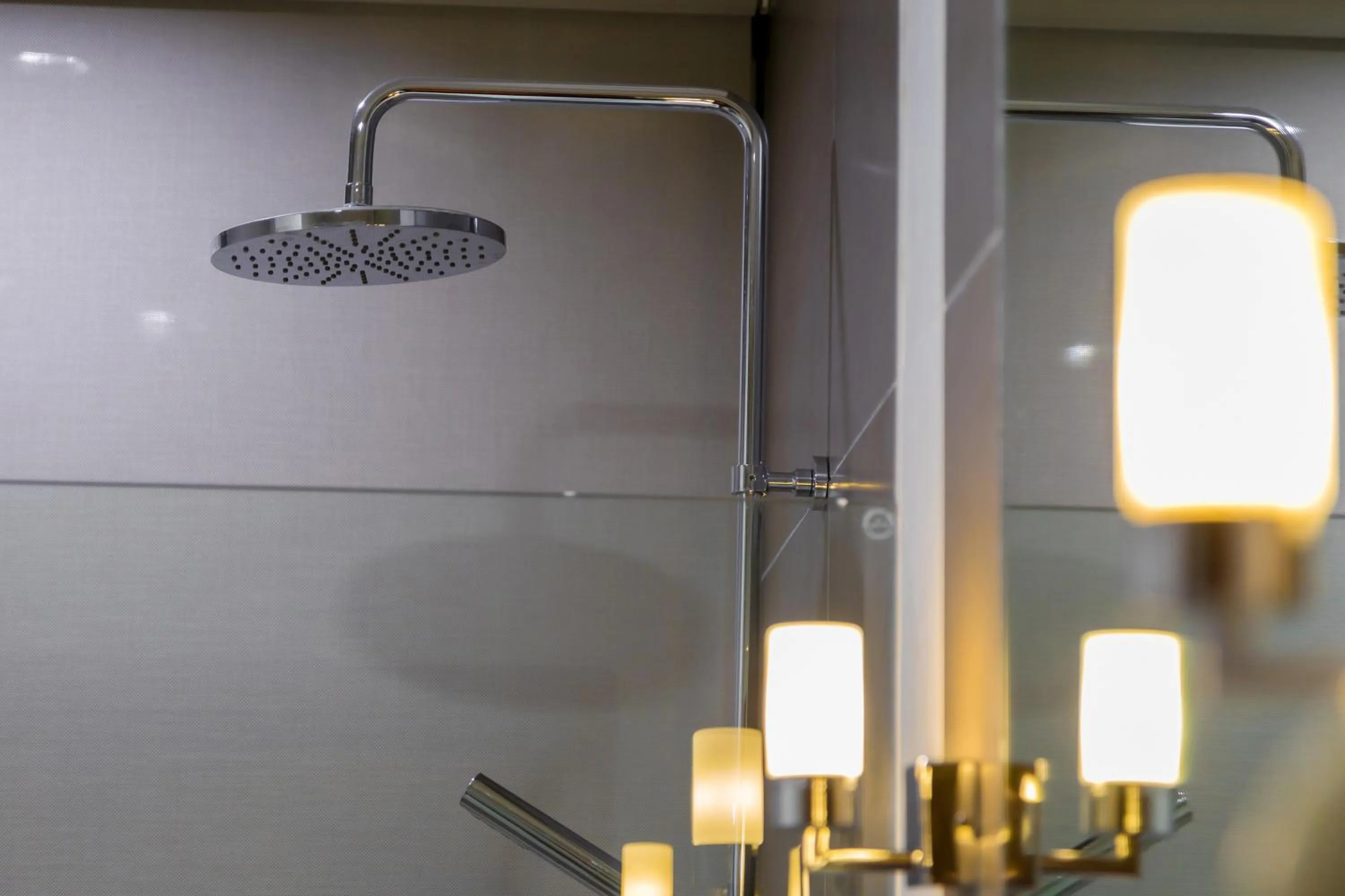 Shower in La Bohème Hotel