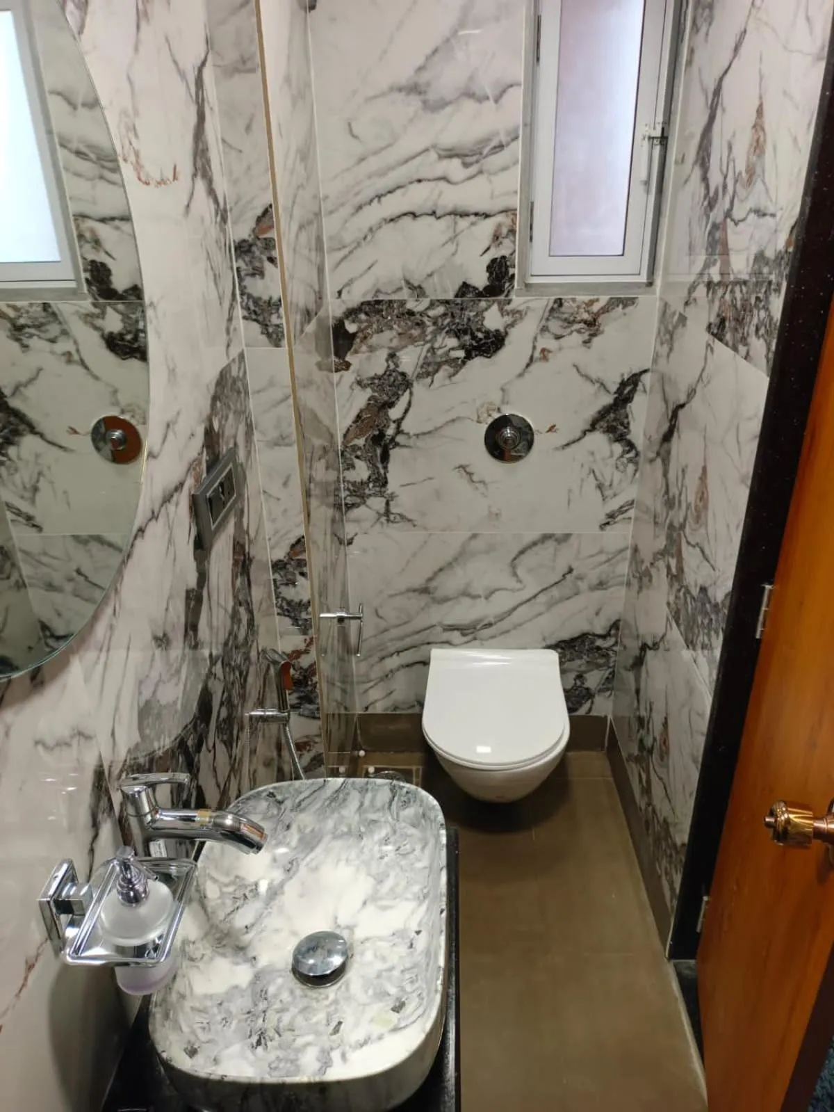 Bathroom in Hotel airport annex