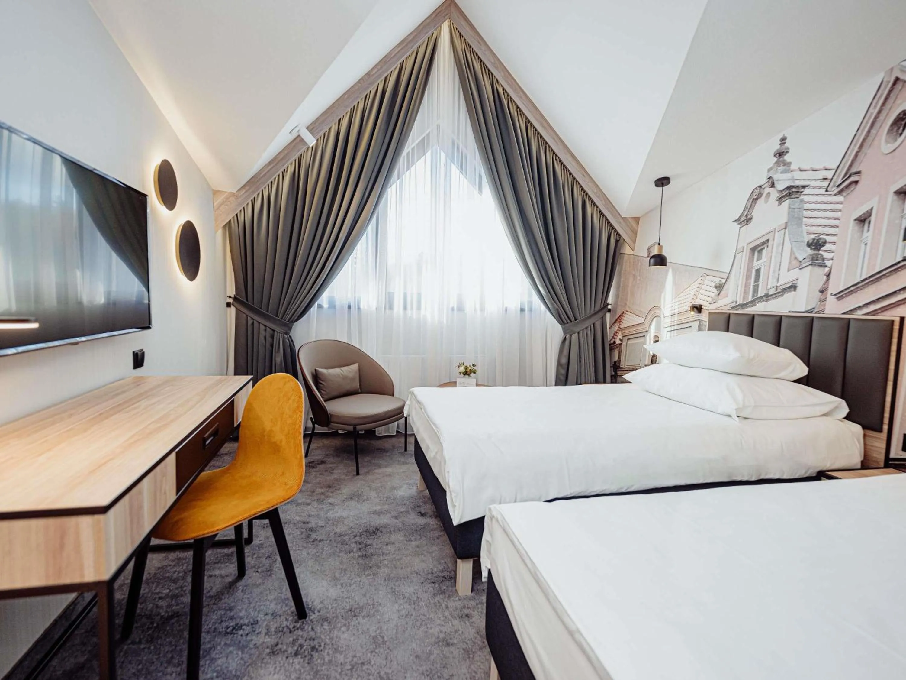 Bedroom, Bed in Mercure Jelenia Góra