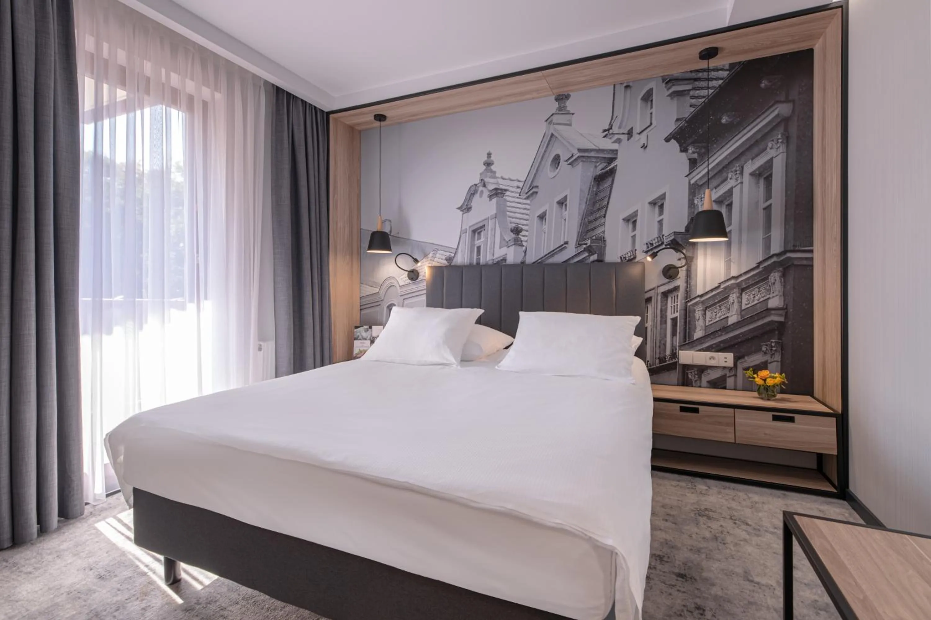 Bed in Mercure Jelenia Góra