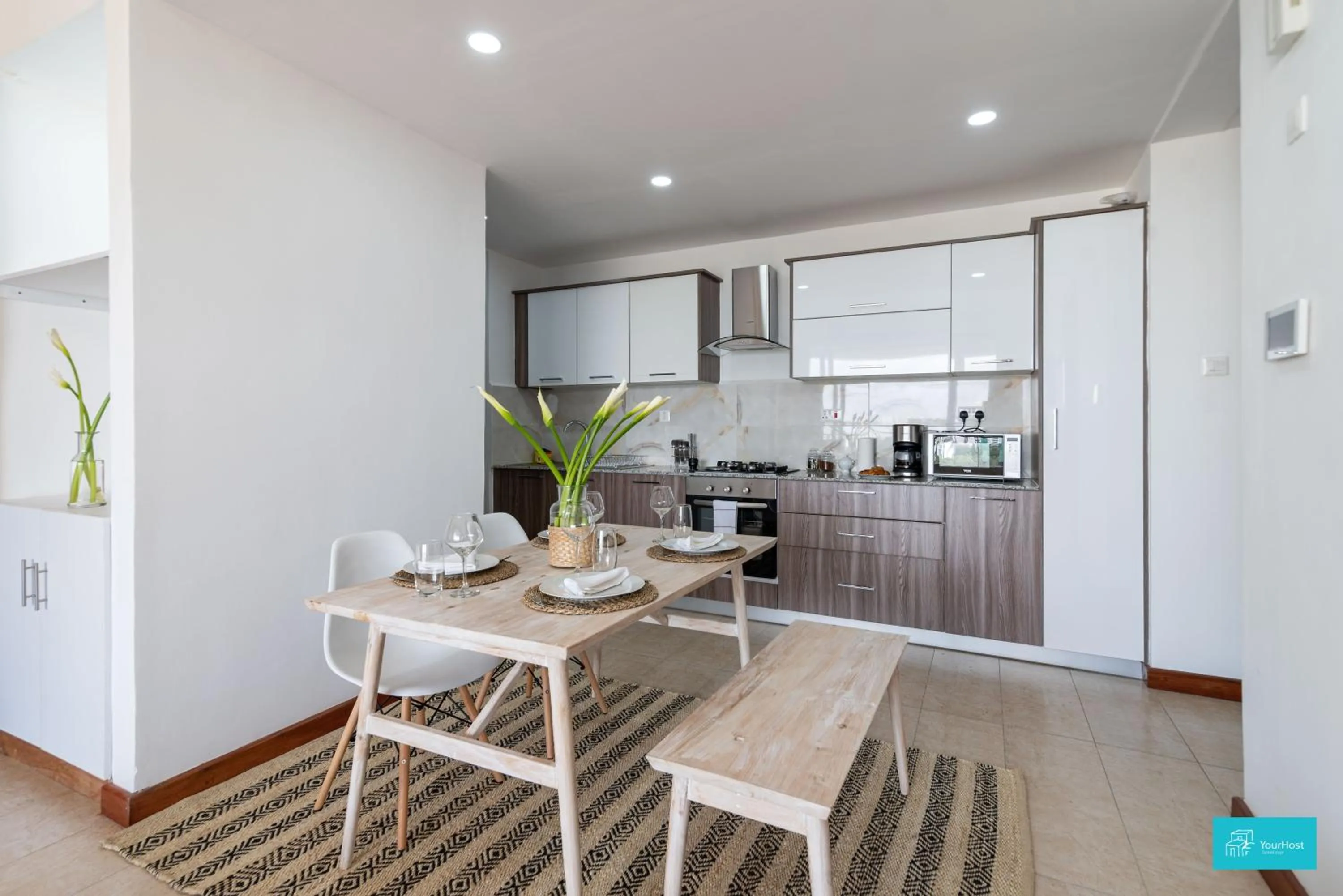 Kitchen or kitchenette in Imagine Luxe Bohemian by YourHost