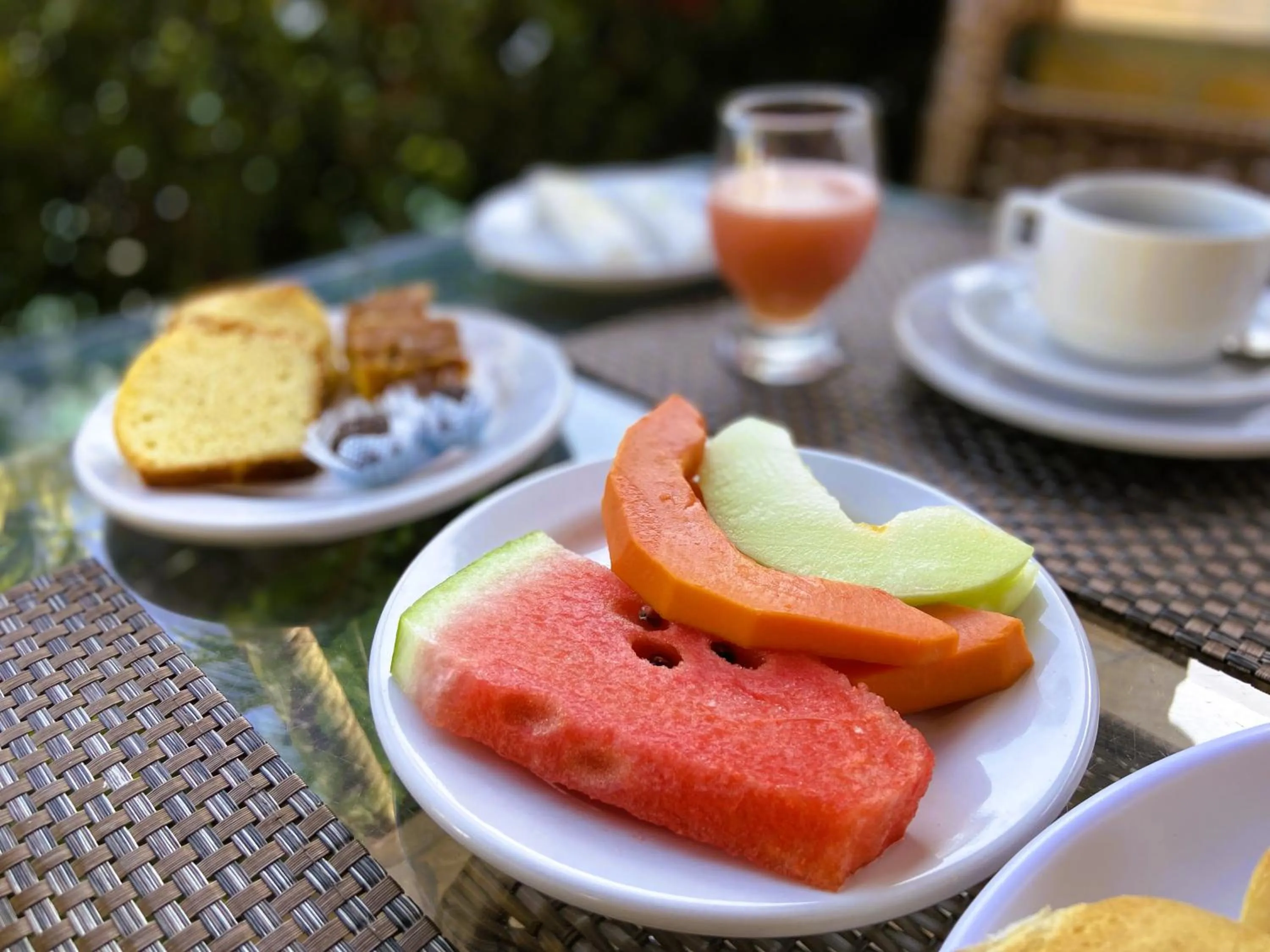 Food and drinks in Pousada Hippopotamus Jeri