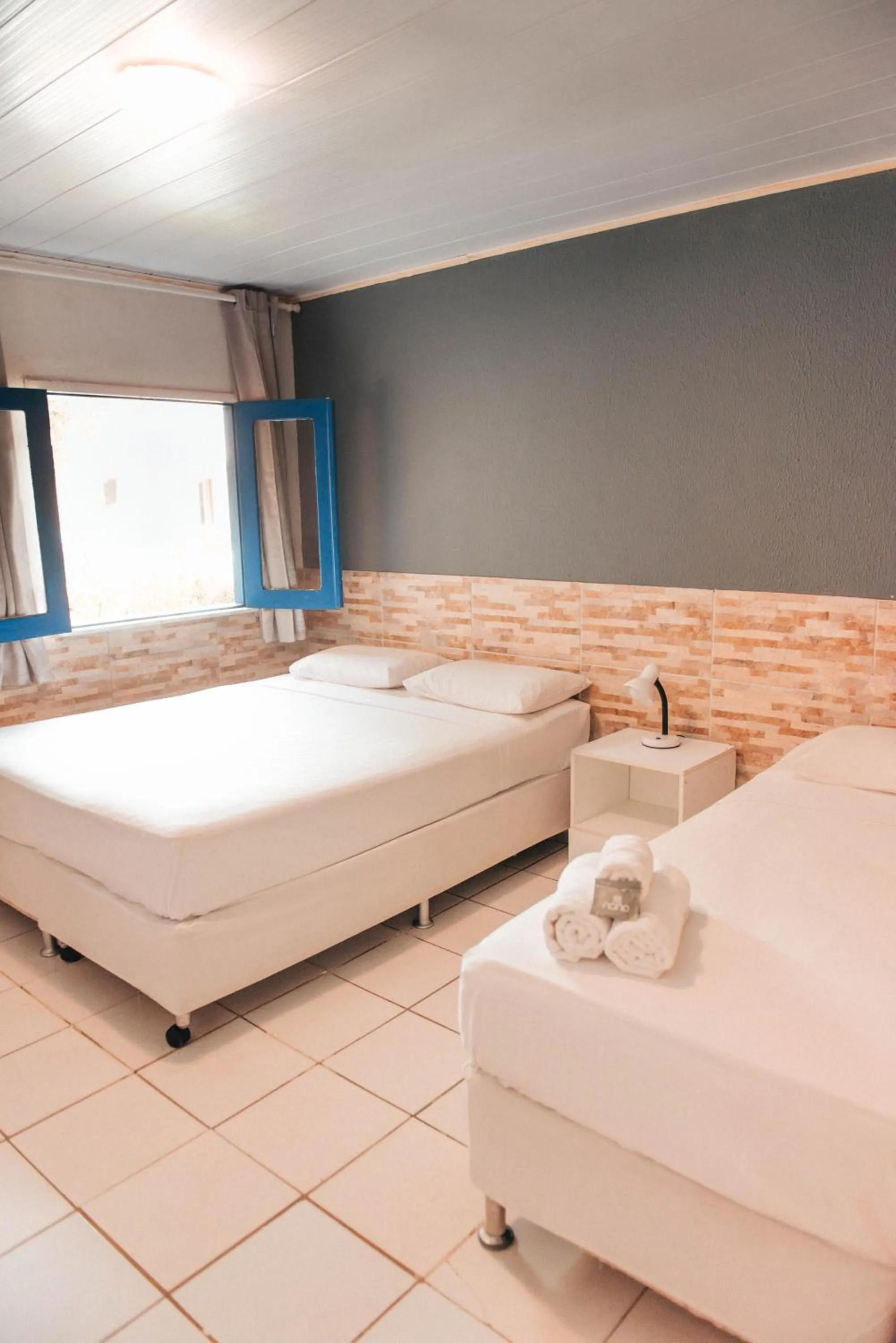 Bedroom, Bed in Pousada Hippopotamus Jeri