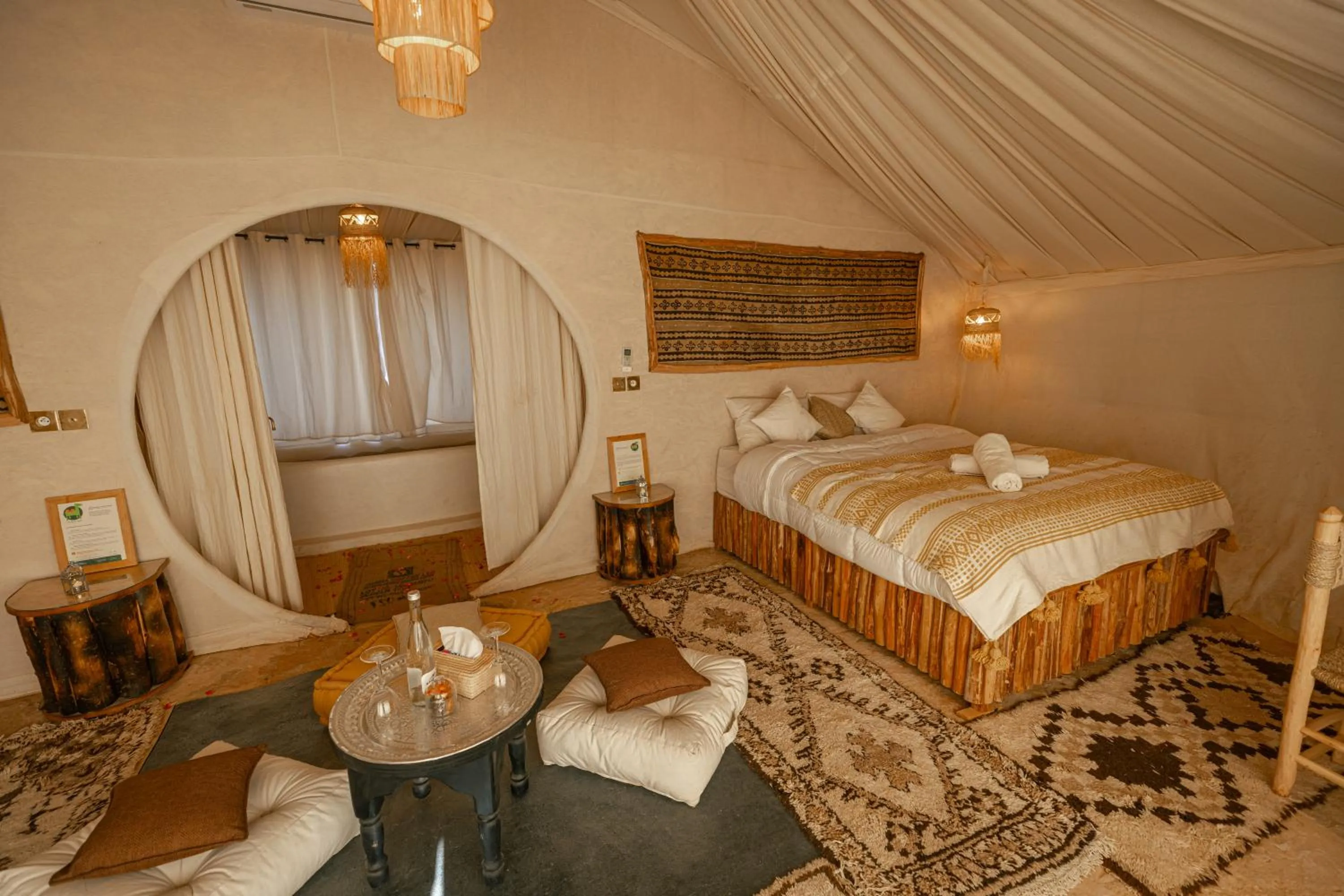 Bed in Imperial Glory Lodges