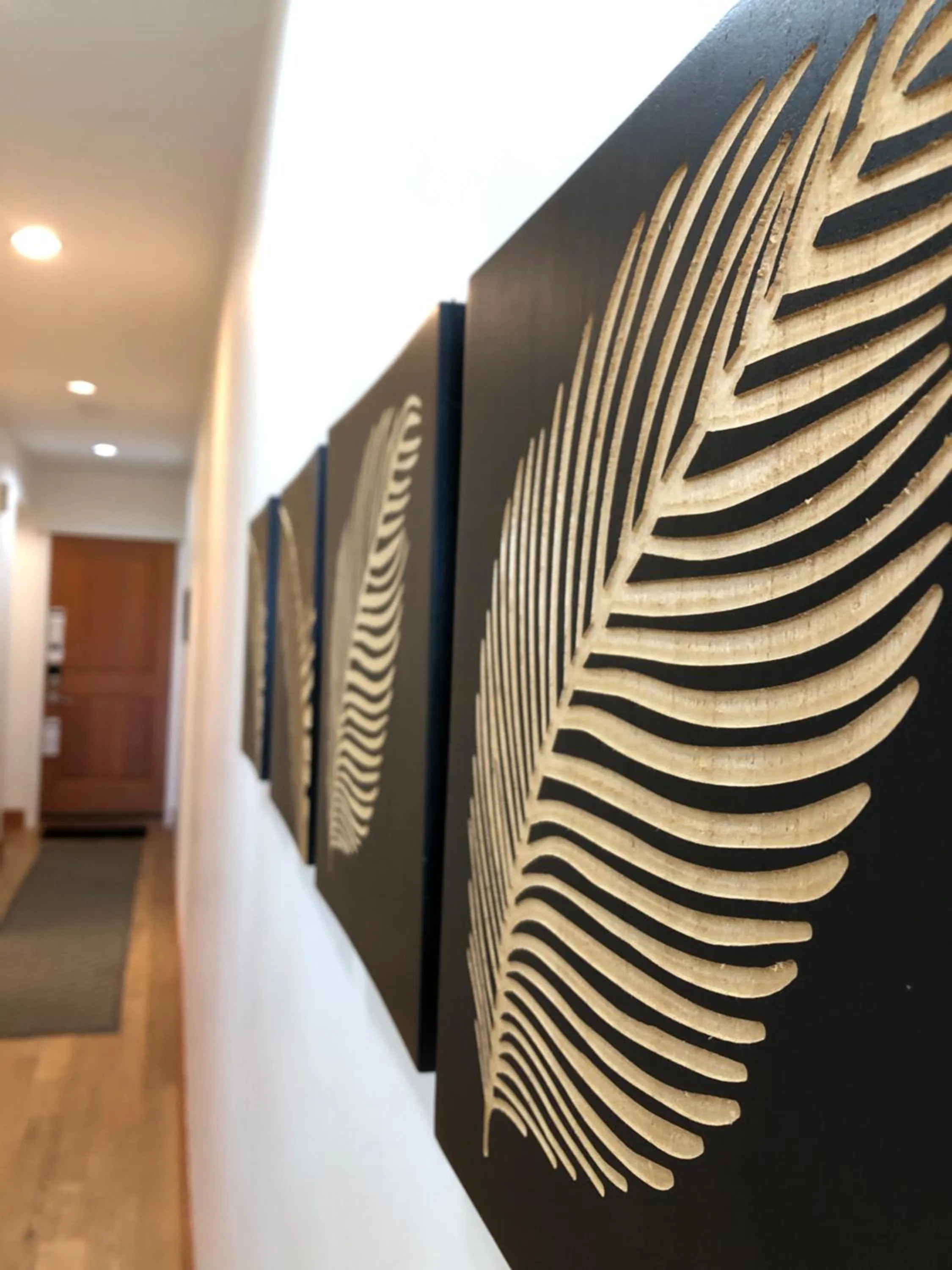 Decorative detail in Mariner's Loft - Salt Spring Island