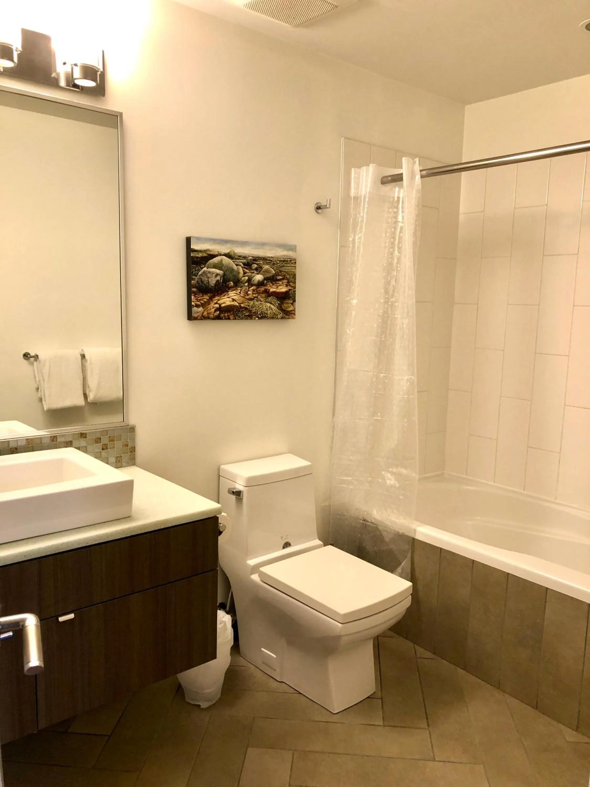 Shower in Mariner's Loft - Salt Spring Island