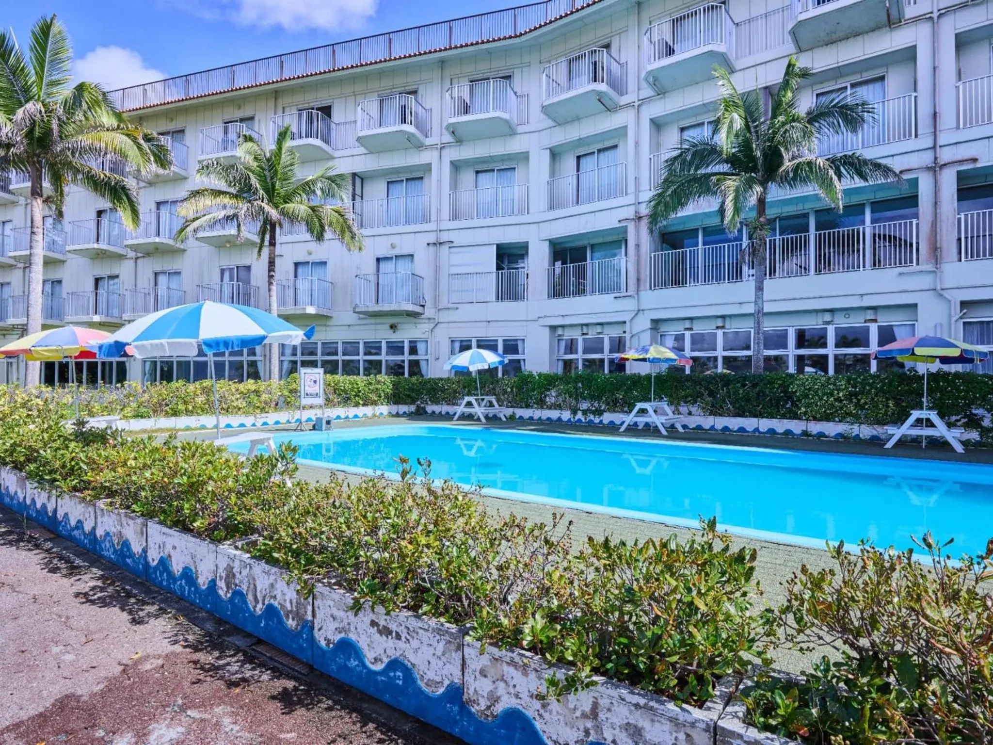 Swimming pool in Miyuki Hamabaru Resort