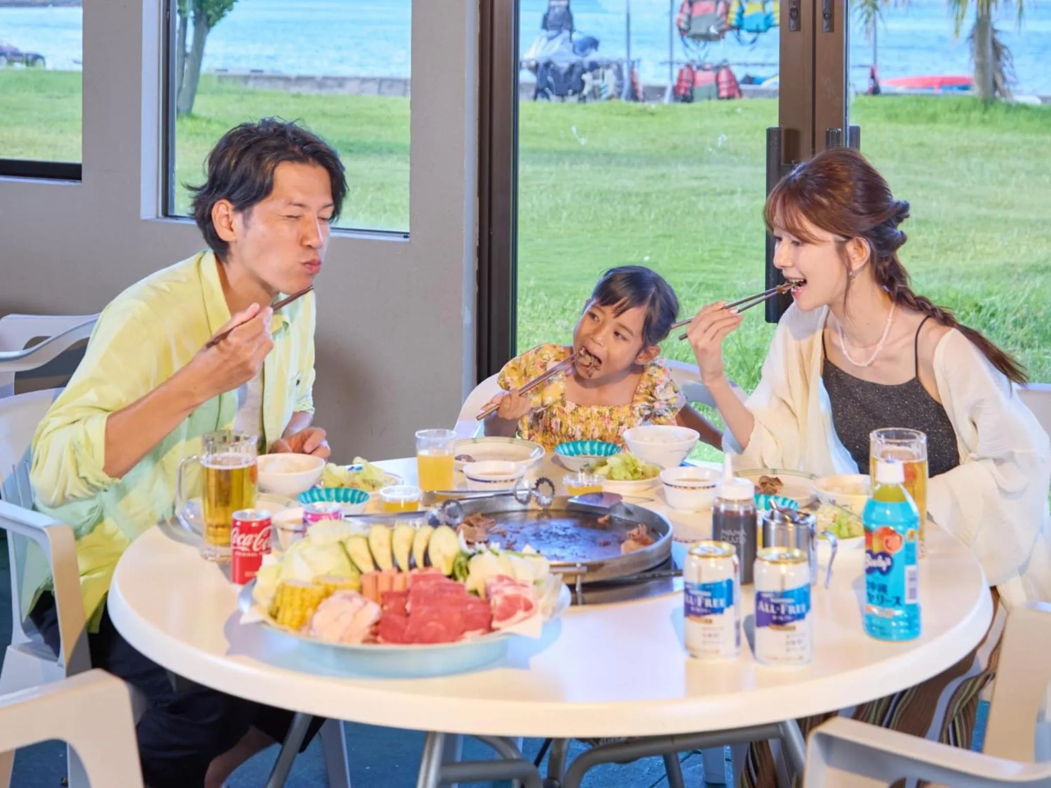 Dinner in Miyuki Hamabaru Resort