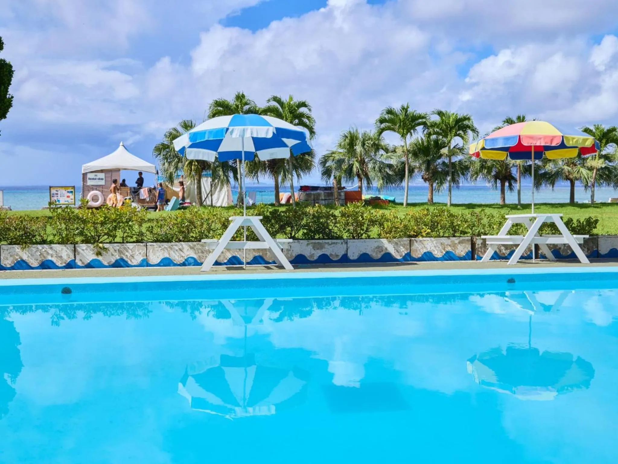 Swimming pool in Miyuki Hamabaru Resort