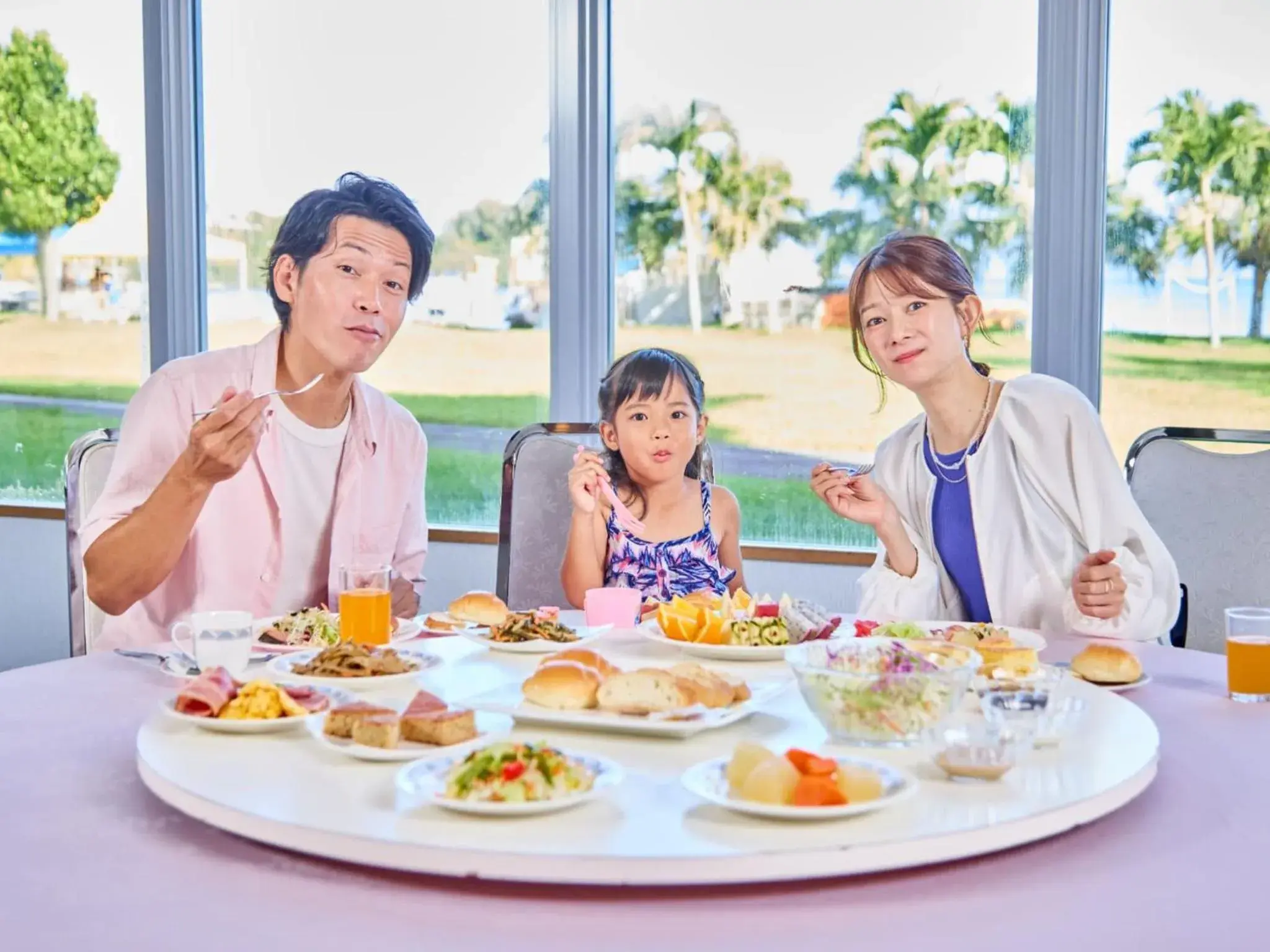 Breakfast in Miyuki Hamabaru Resort Breakfast in Miyuki Hamabaru Resort