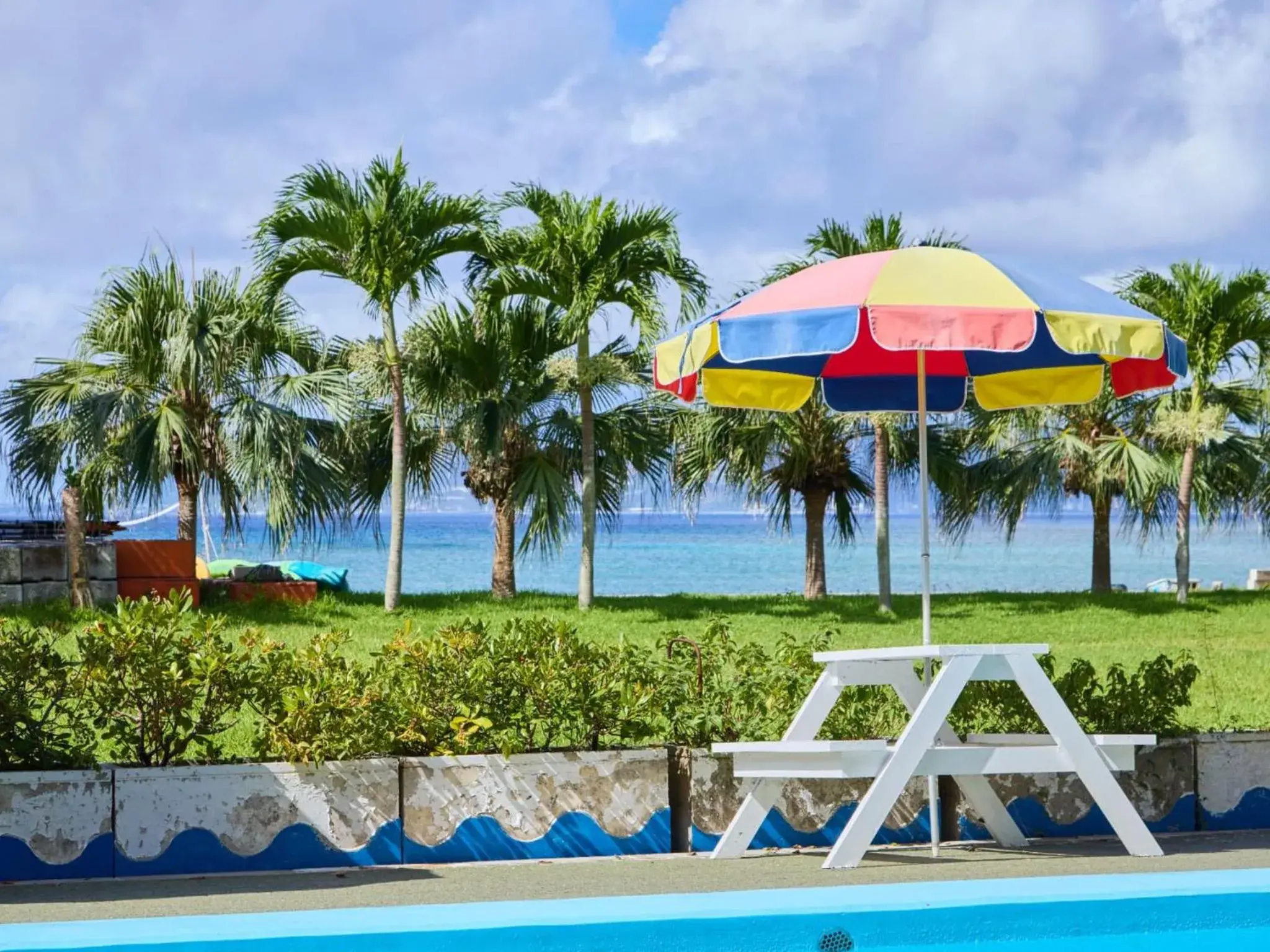 Swimming pool in Miyuki Hamabaru Resort Swimming pool in Miyuki Hamabaru Resort