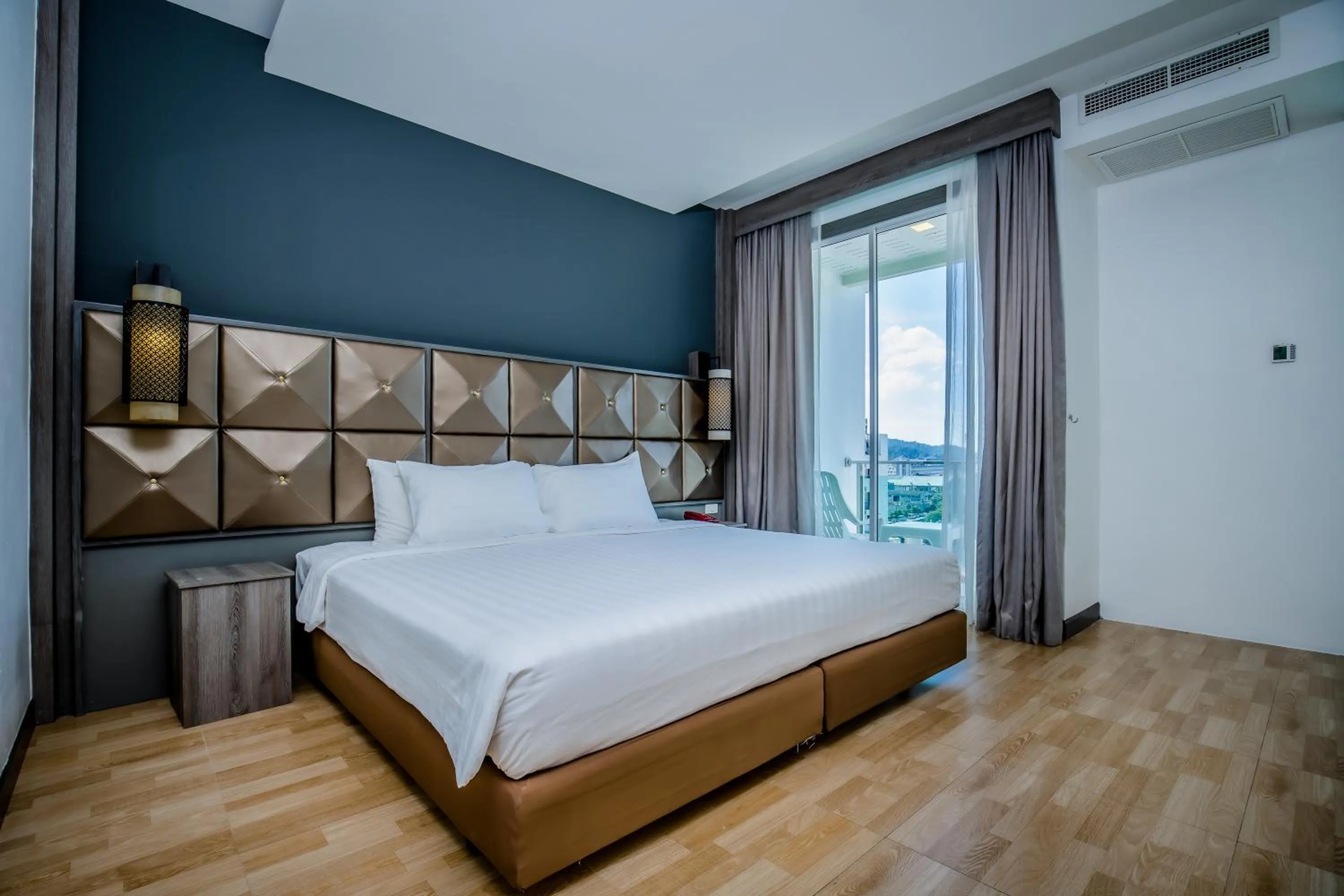 Bed in Add Plus Hotel & SPA