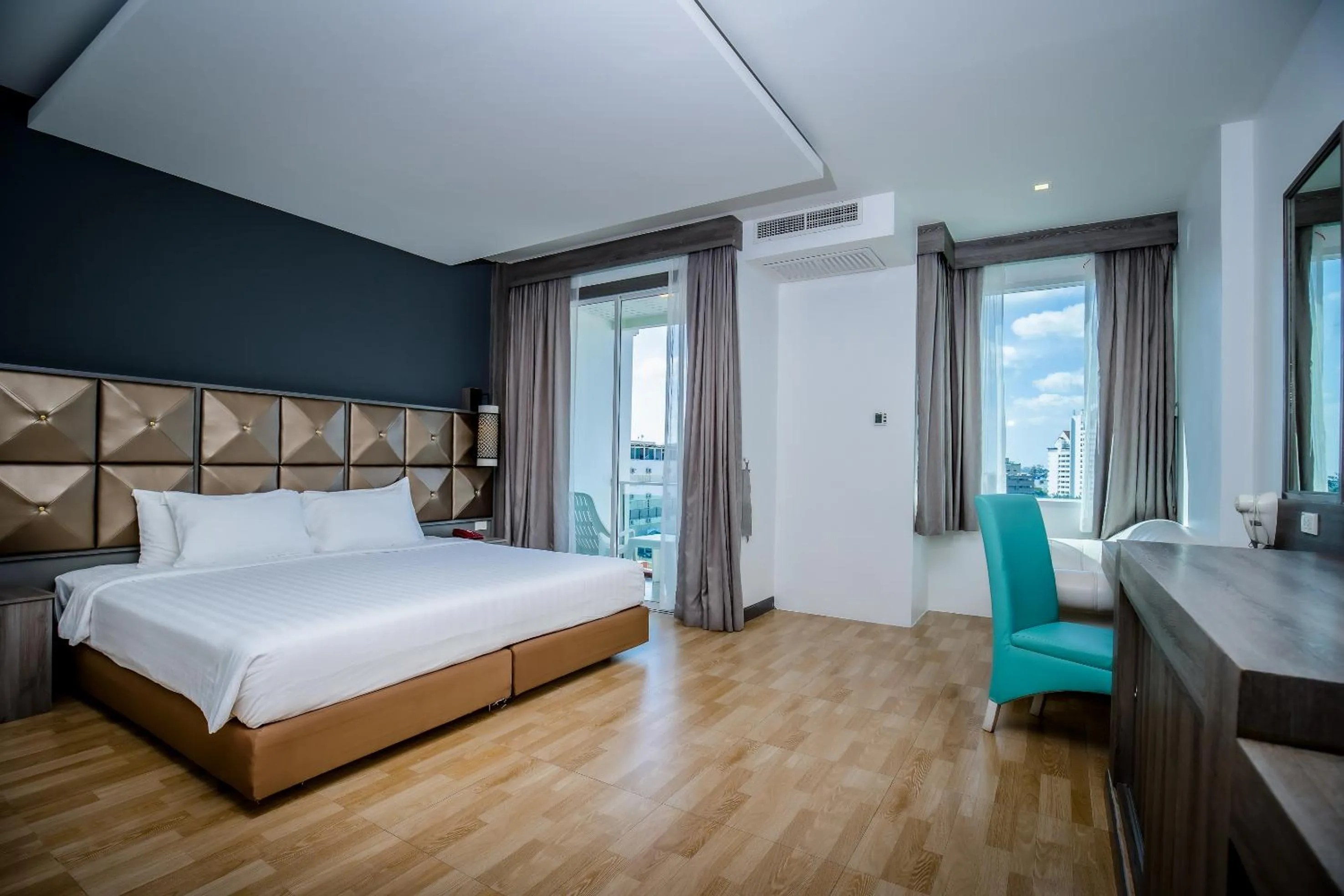 Bed in Add Plus Hotel & SPA