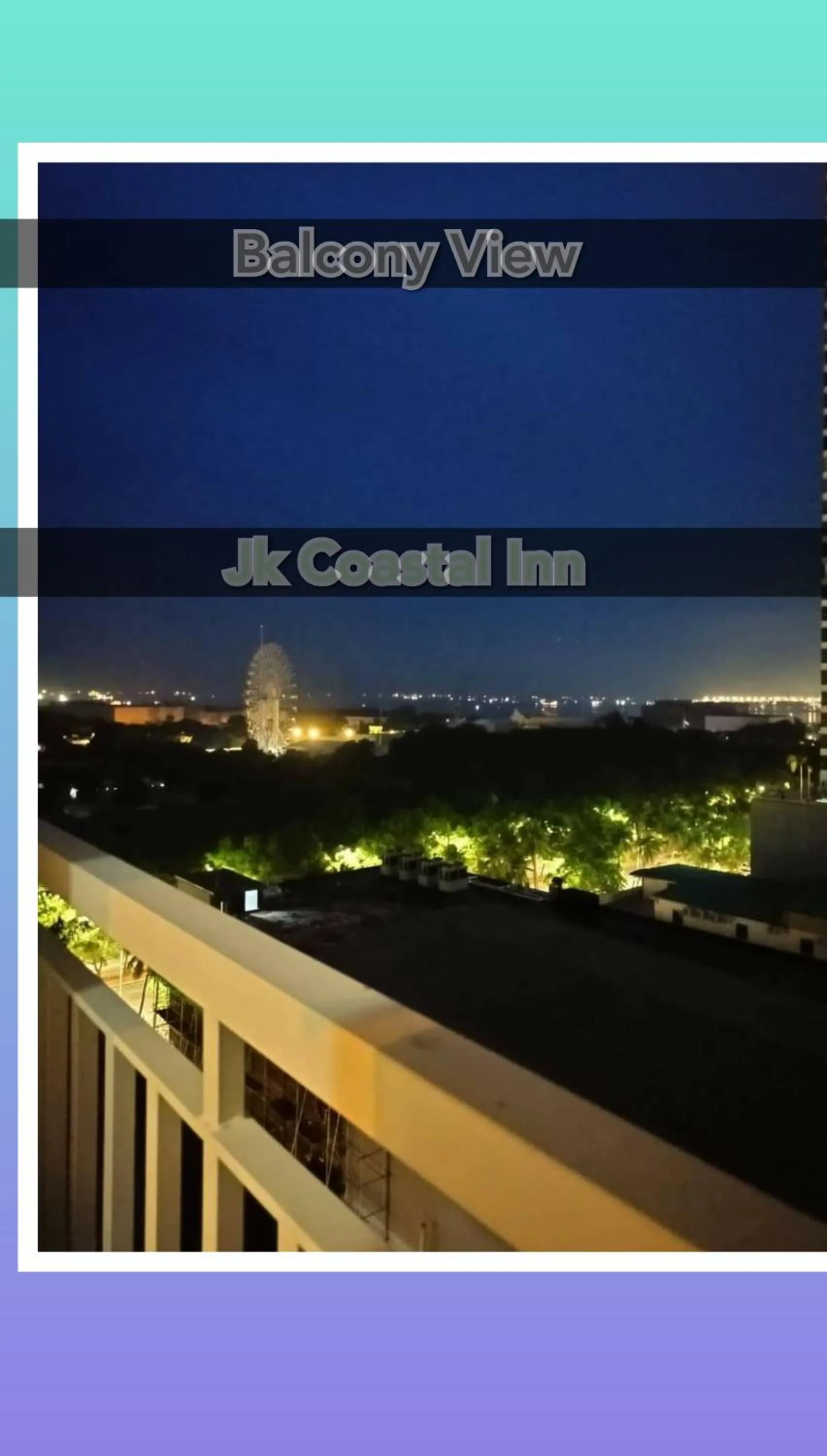 Balcony/Terrace in Jk Coastal Inn