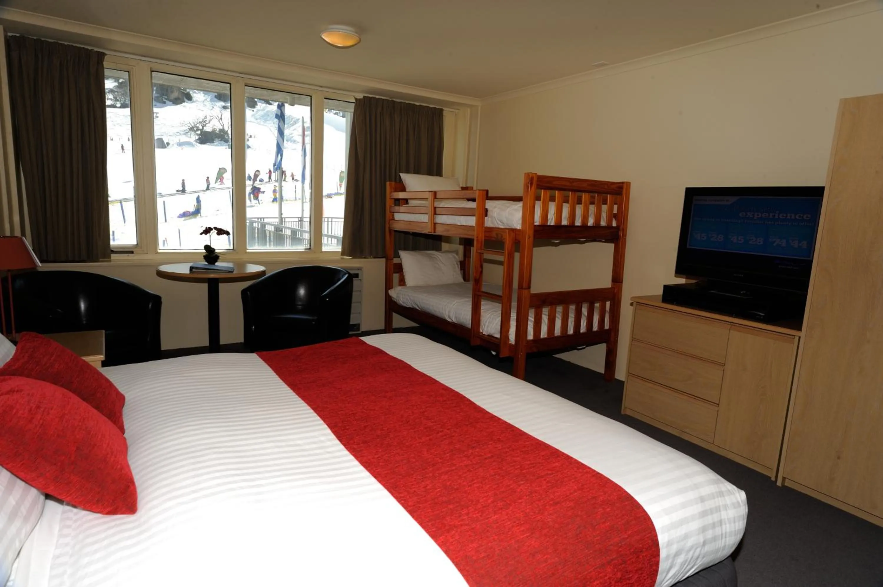 Bed in The Perisher Valley Hotel